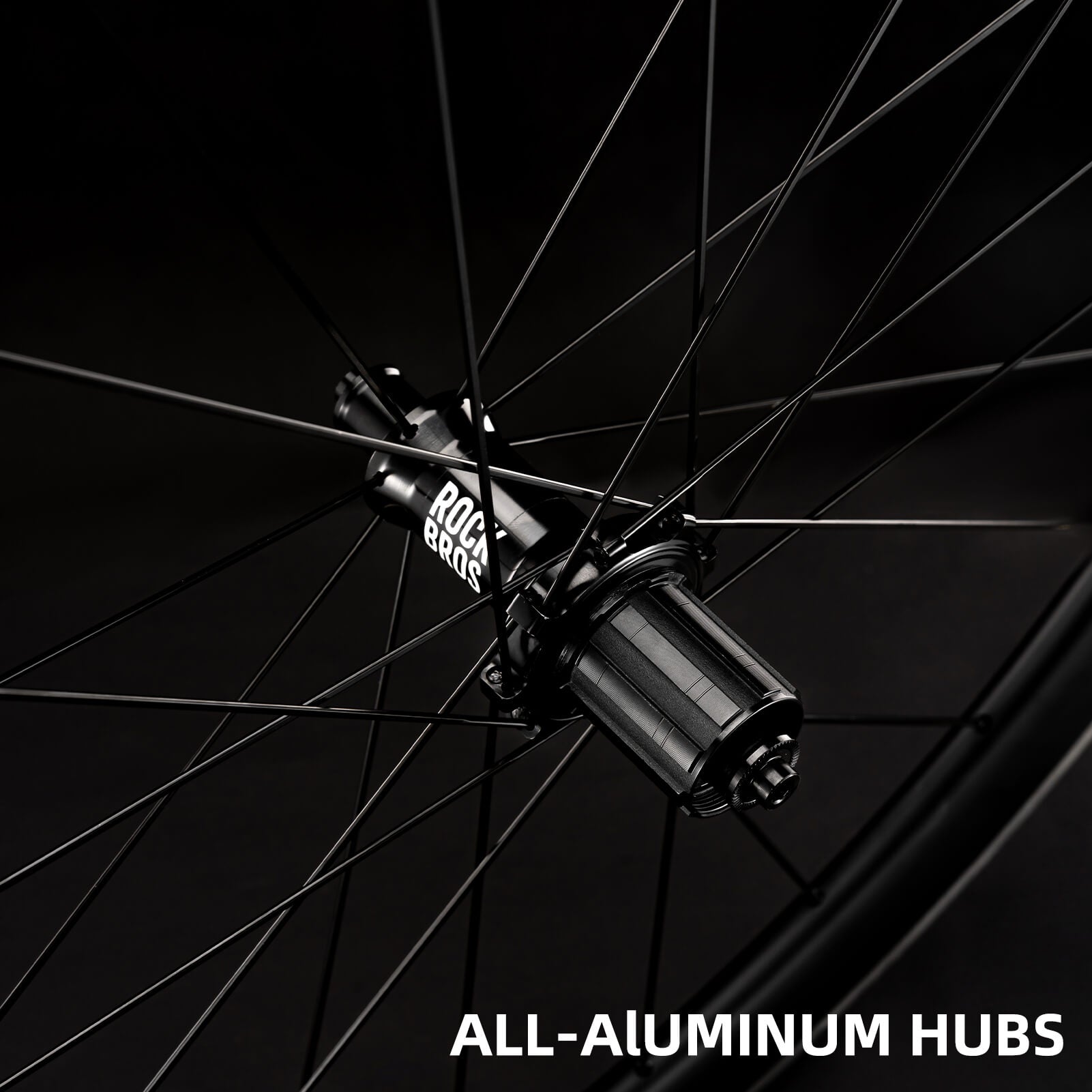 rockbros flamewind carbon fiber rim brake wheelset for training and racing
#option_Carbon fiber-38mm Rim Brake