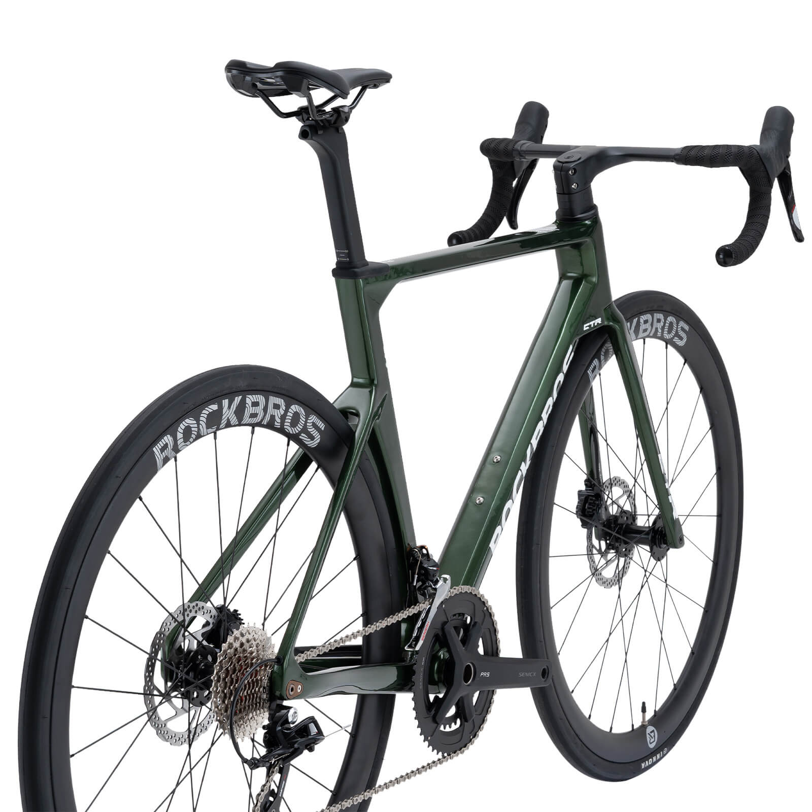 rockbros lightweight carbon road bicycle flowride ctr 2.0 for long distance cycling
#option_Dust Trail Green