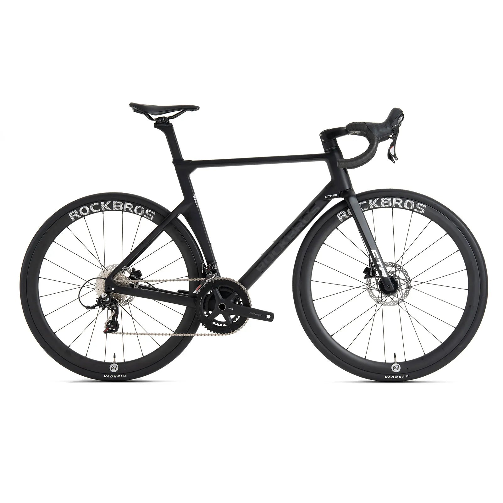 rockbros FlowRide CTR 3.0 carbon road bike for endurance and racing
#color_black