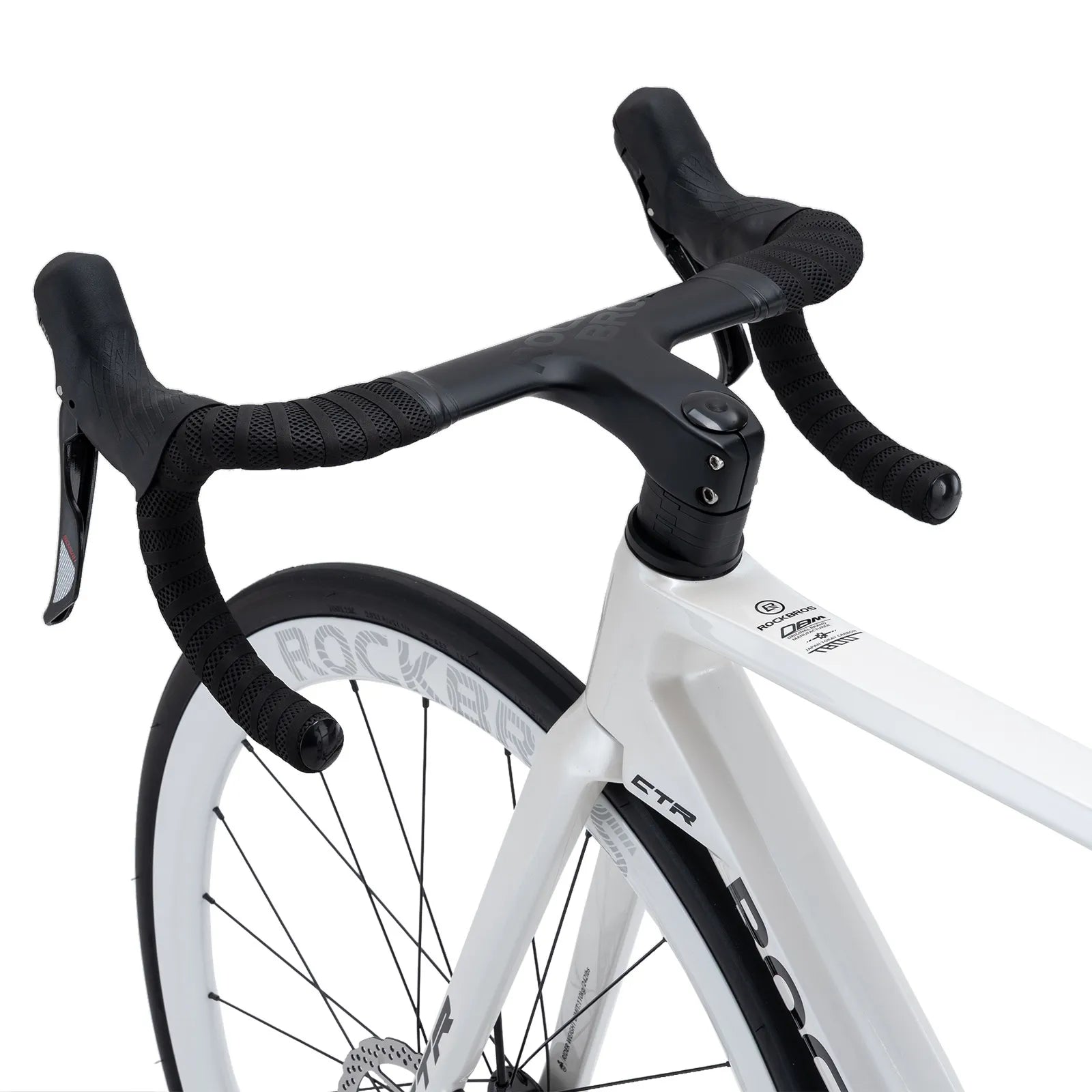 rockbros FlowRide CTR 3.0 carbon road bike for endurance and racing
#color_white