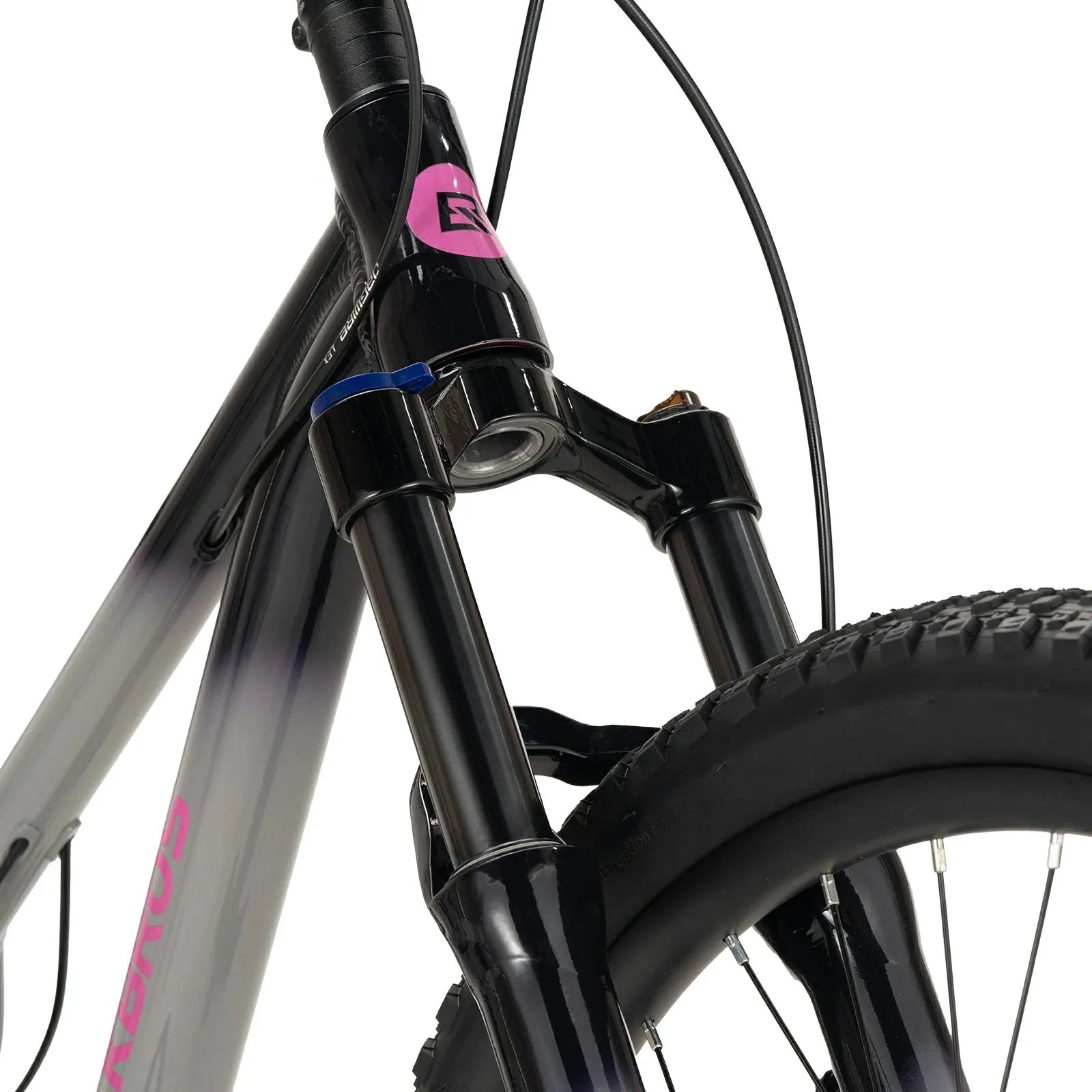ROCKBROS FLY 24-inch youth mountain bike, equipped with Shimano 8-speed drivetrain.
#color_grey