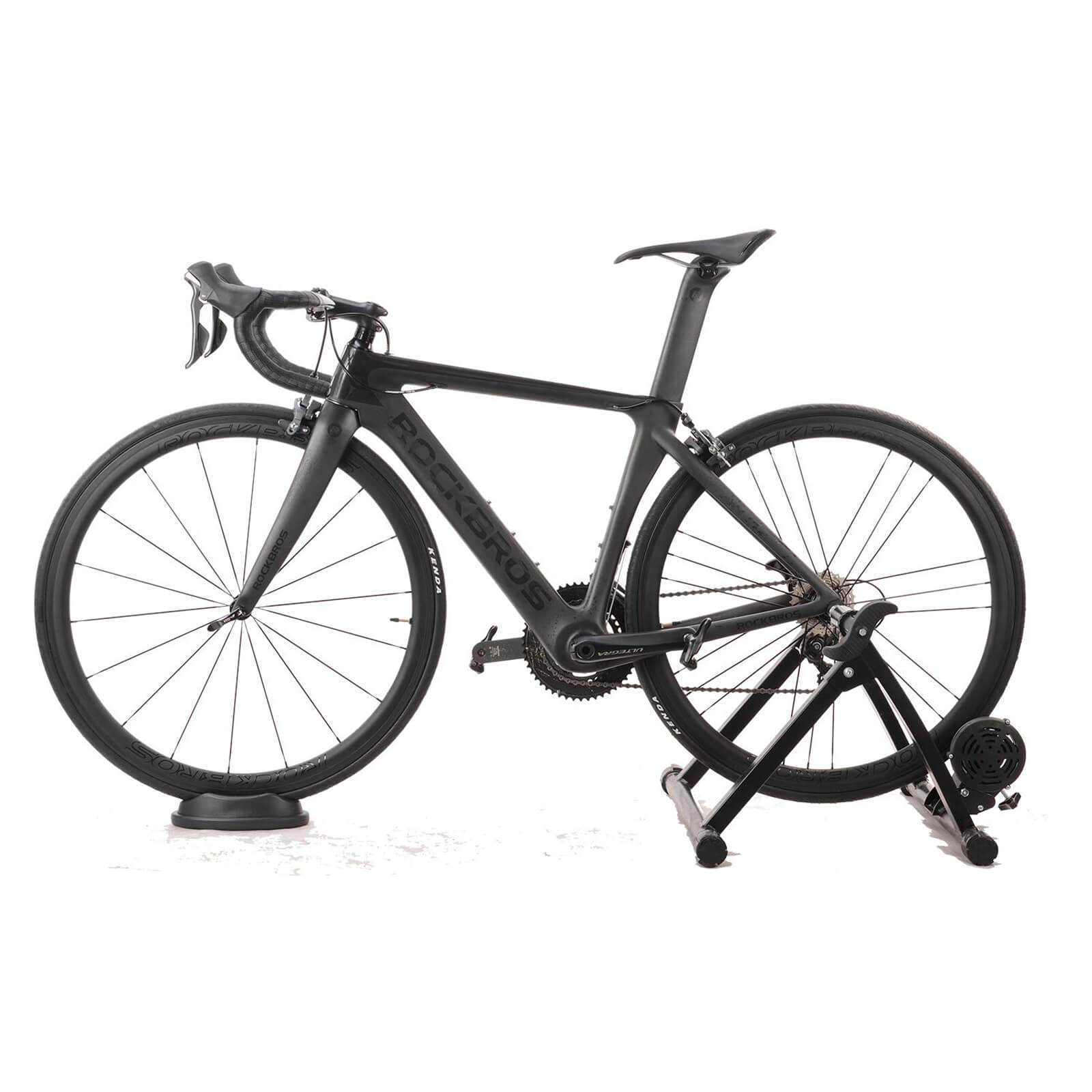 ROCKBROS front wheel riser block for cycling trainer stability.
#option_Front Wheel Riser