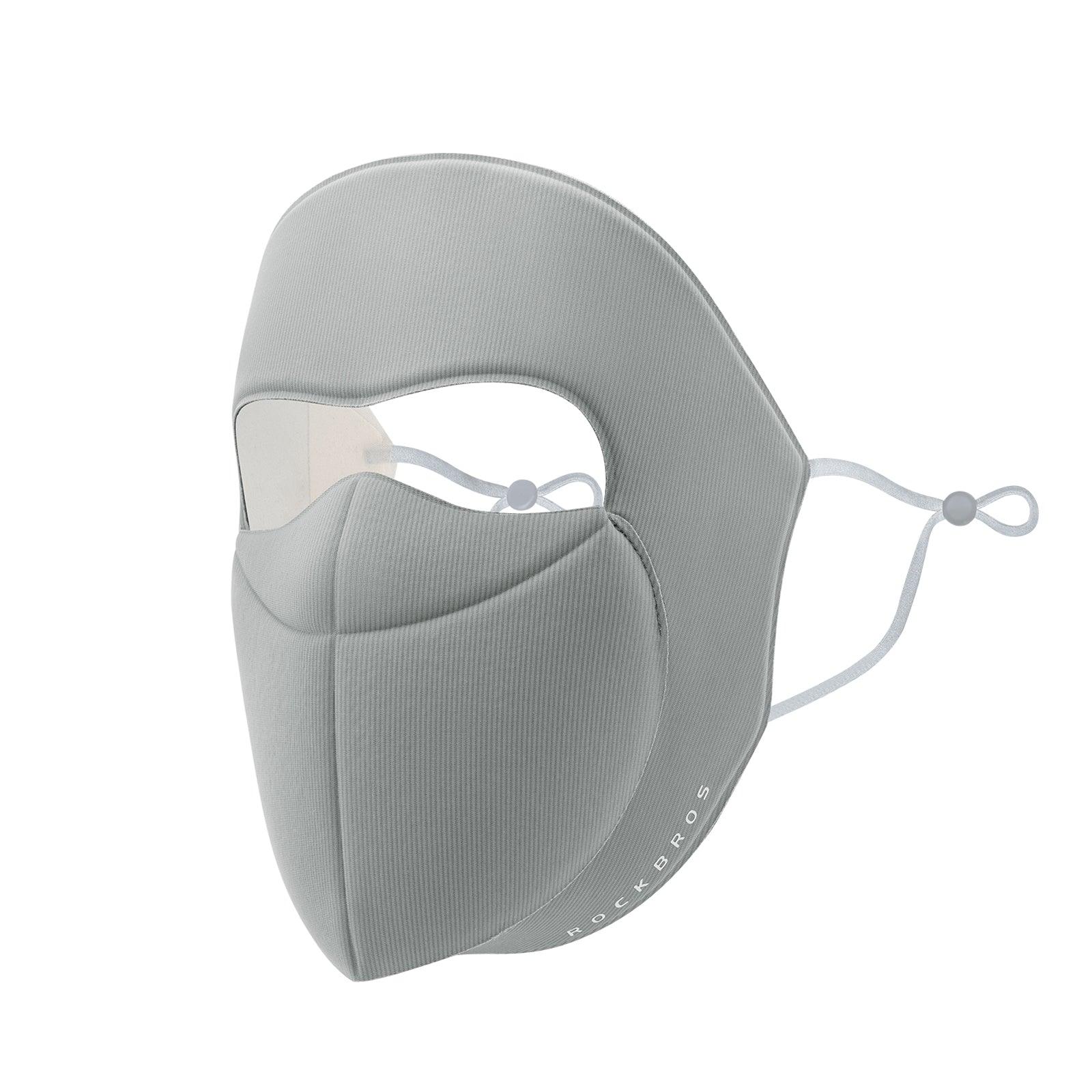 ROCKBROS Full Face Sports Mask with Soft Touch Fabric - Breathable Balaclava for Outdoor Sports.
#color_grey