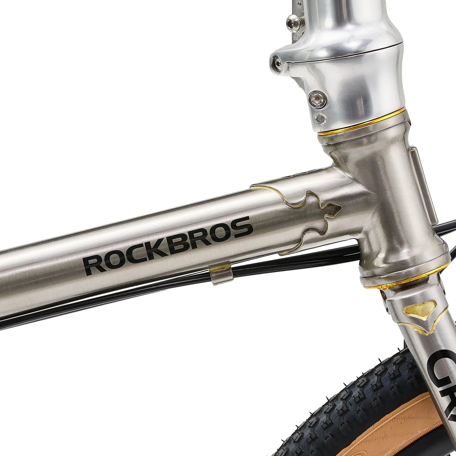 Rockbros Garvis 20 inch chromoly steel folding bike with 9-speed drivetrain.