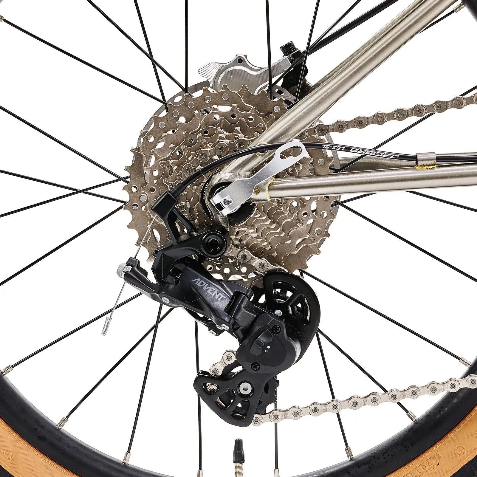 Rockbros Garvis 20 inch chromoly steel folding bike with 9-speed drivetrain.