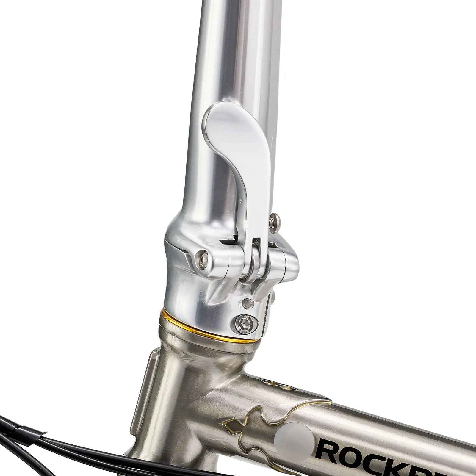 Rockbros Garvis 20 inch chromoly steel folding bike with 9-speed drivetrain.