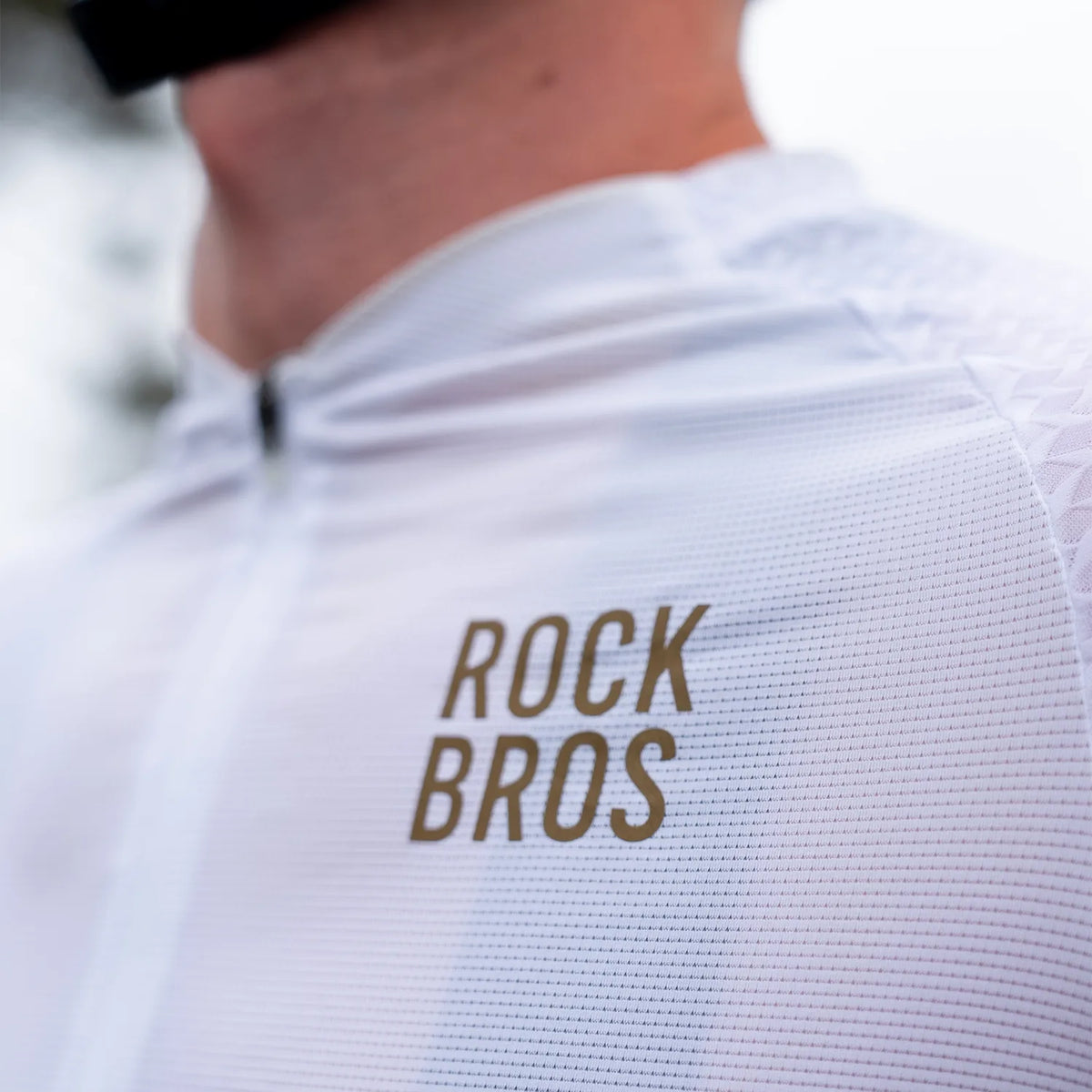 ROCKBROS Gold Series men's summer cycling jersey and shorts kit