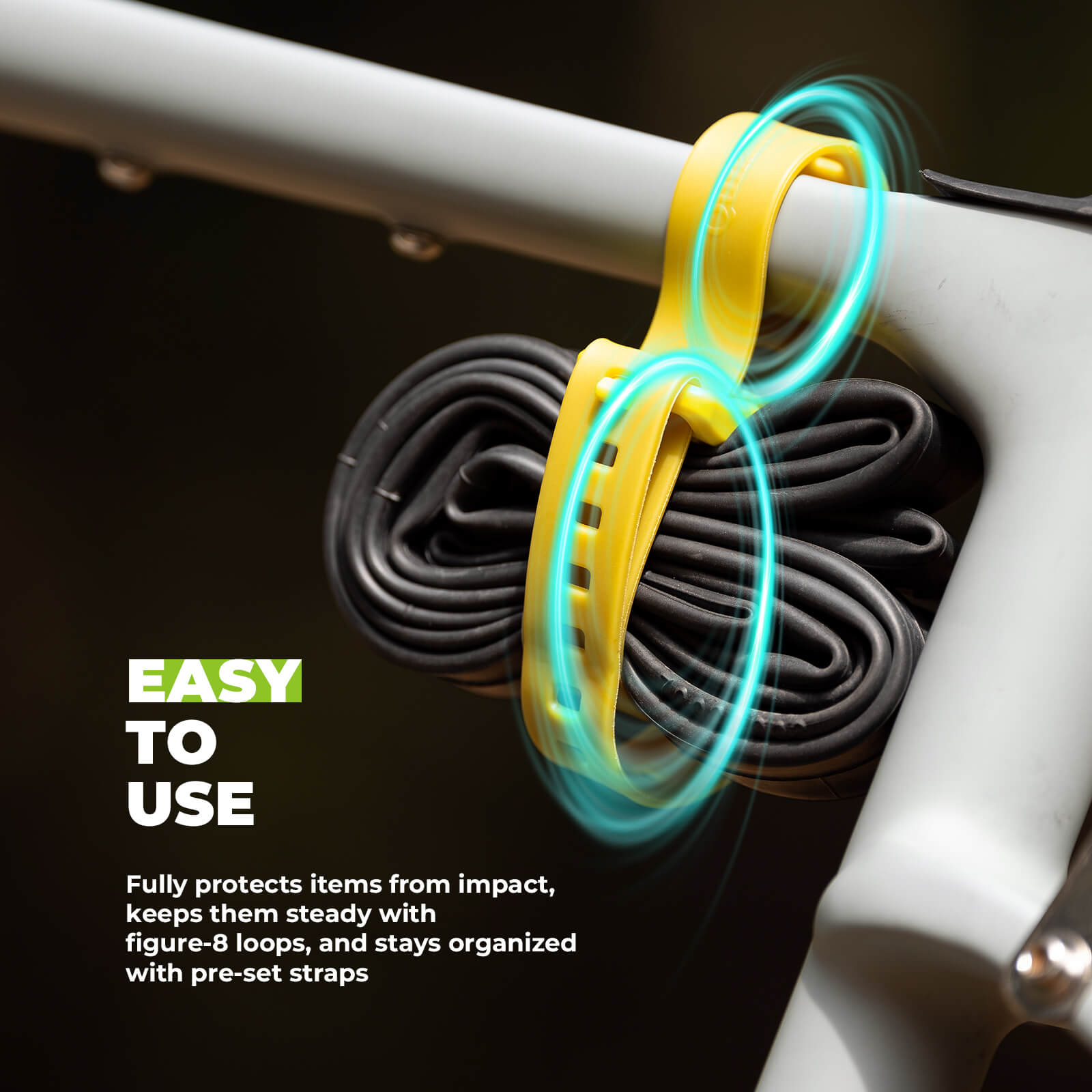 ROCKBROS heavy-duty utility gear straps 2-pack for secure bikepacking cargo.
#color_blue