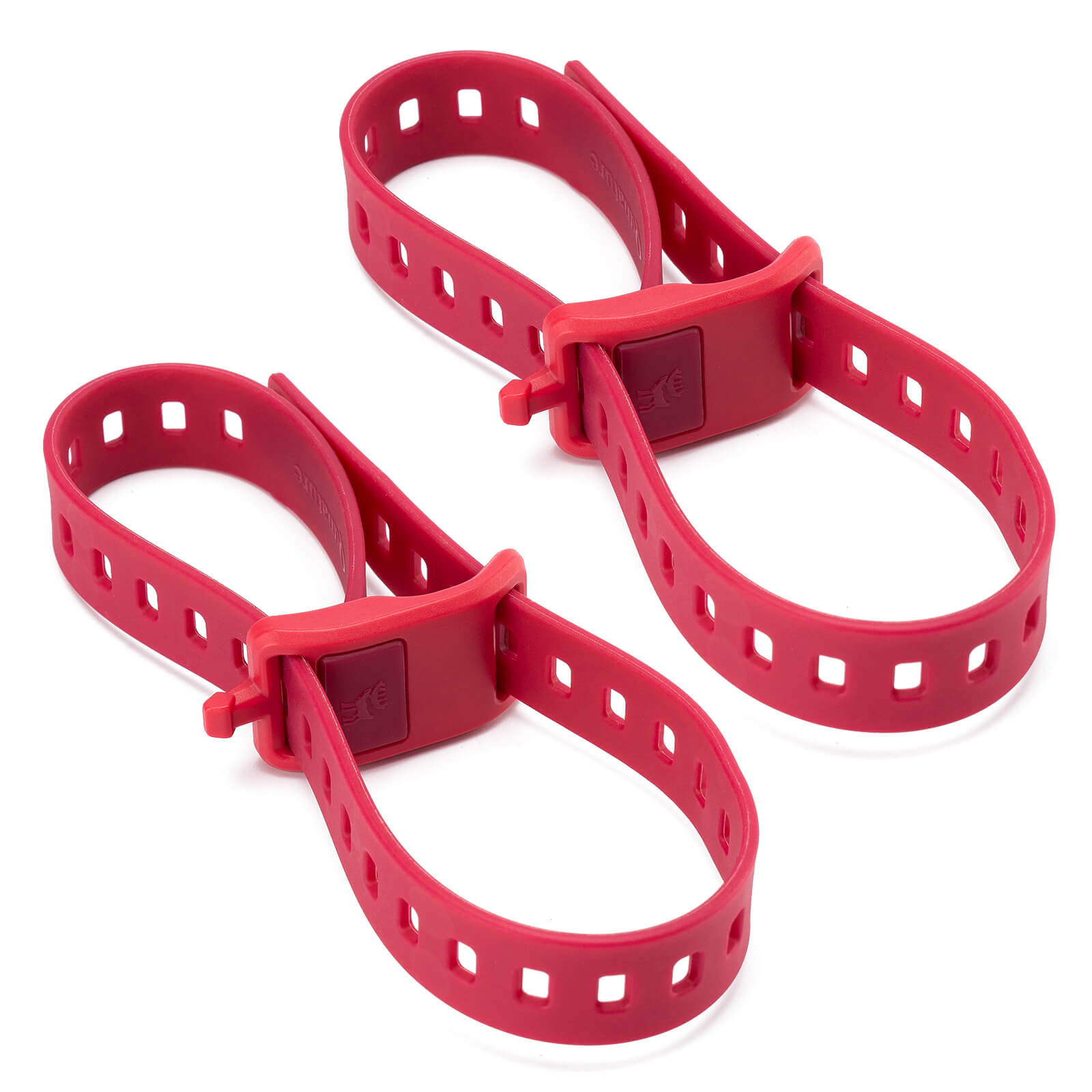 ROCKBROS heavy-duty utility gear straps 2-pack for secure bikepacking cargo.
#color_red