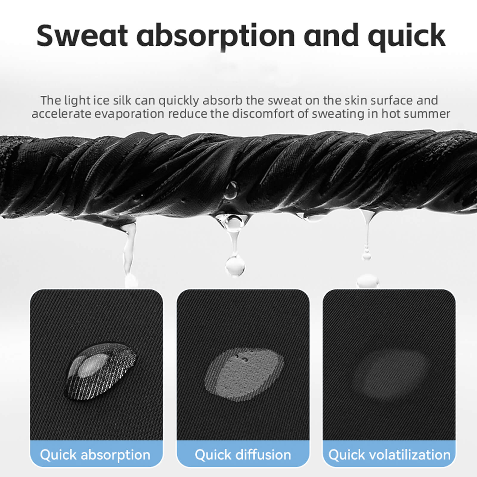 rockbros ice silk cooling face mask for sun protection cycling.