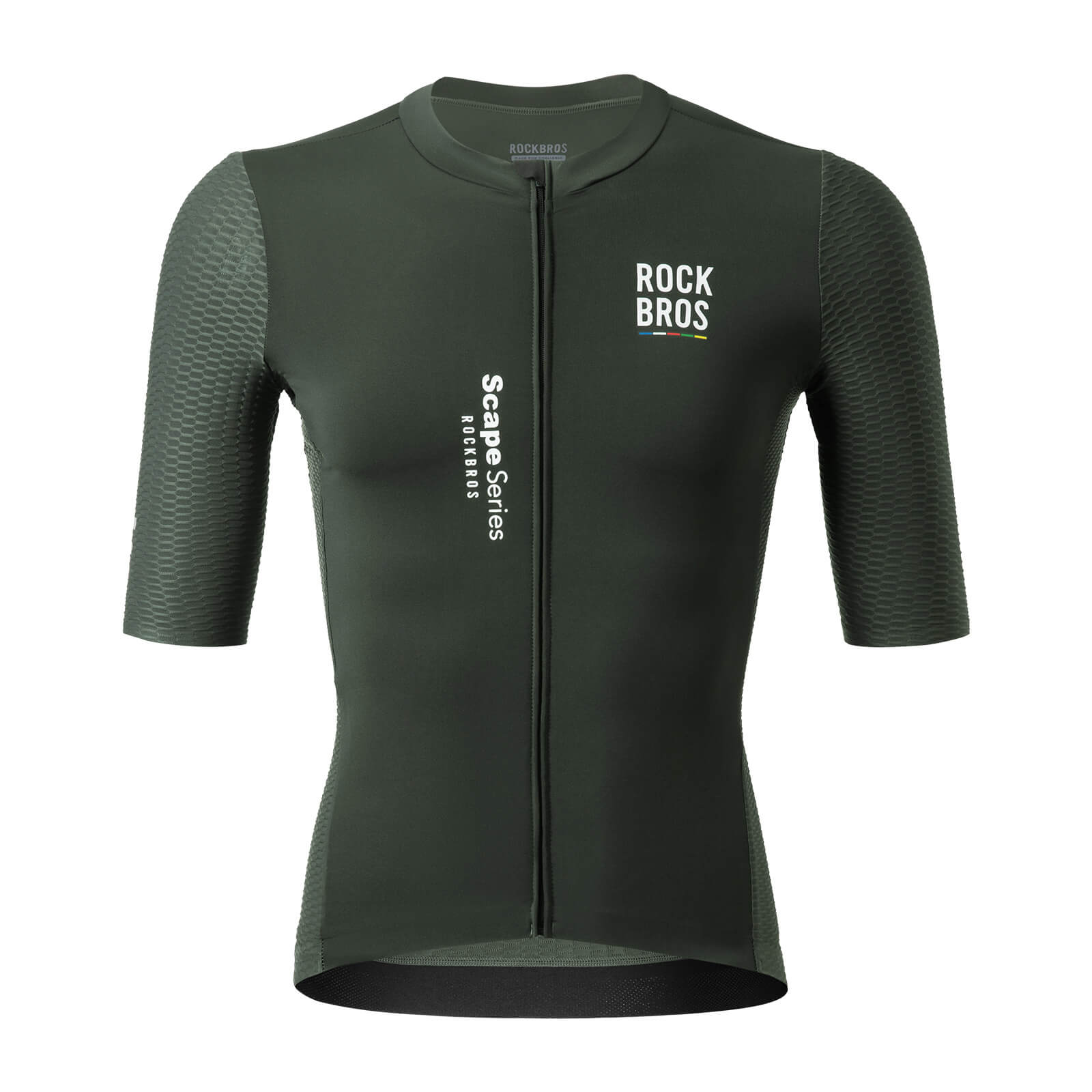 rockbros performance men’s cycling jersey for daily road rides.