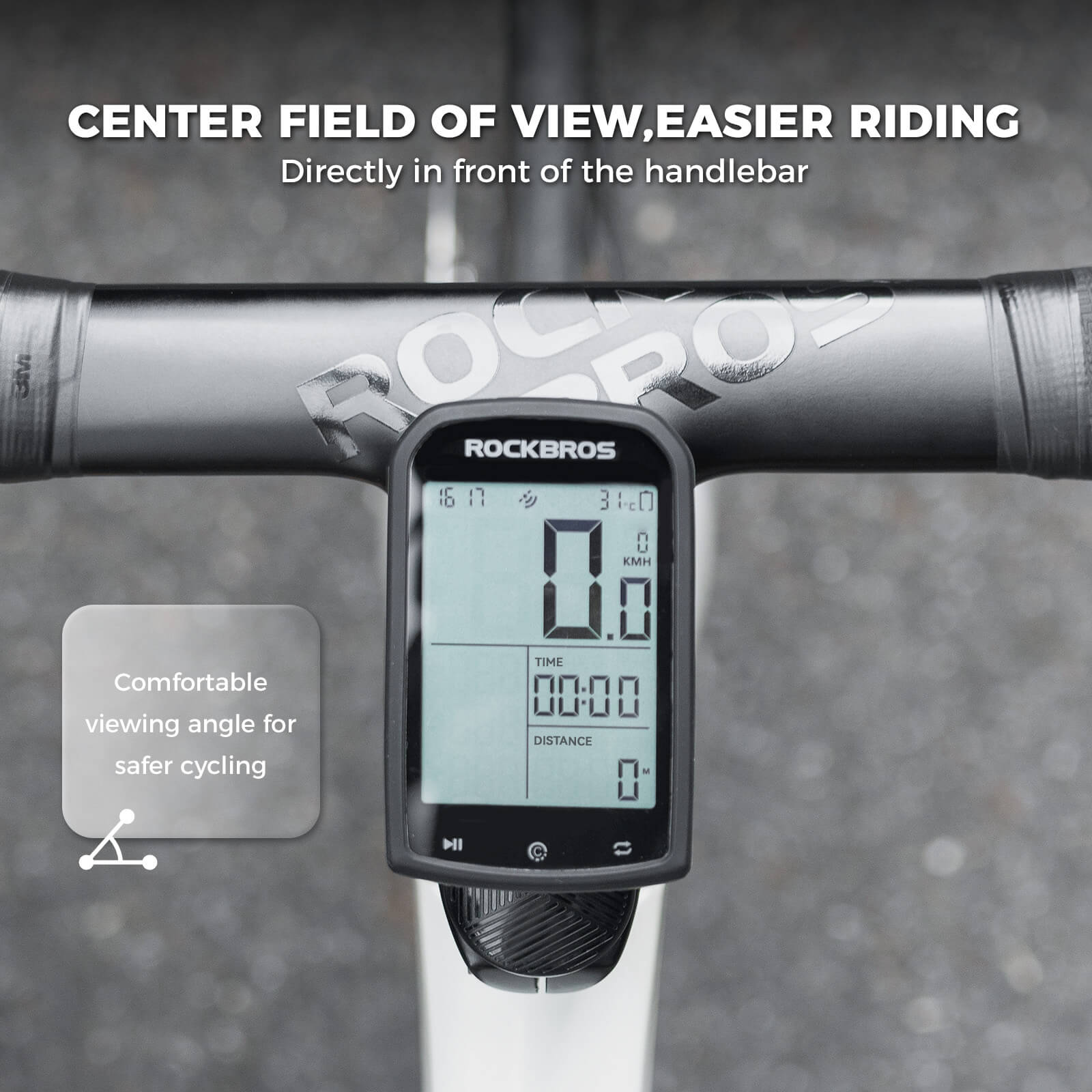 rockbros integrated mount cap wt-2 lightweight aluminium design
