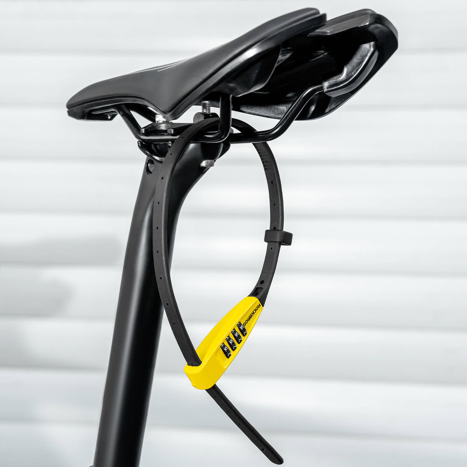rockbros portable anti-theft cable lock for cycling