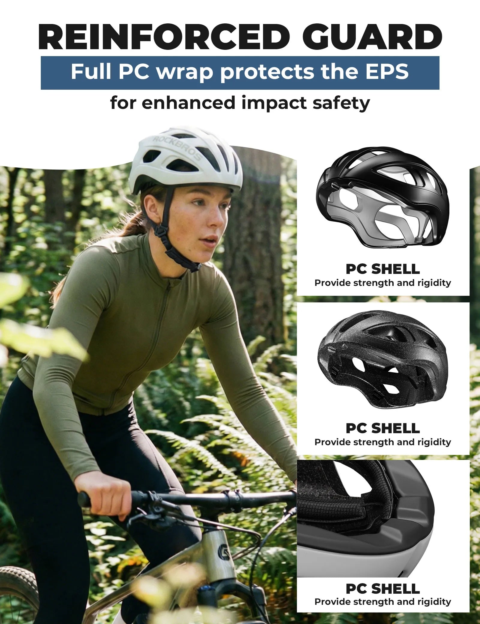 Rockbros LK-66 Adult Bike Helmet - In-Mold Professional Cycling Helmet
#options_matte pink