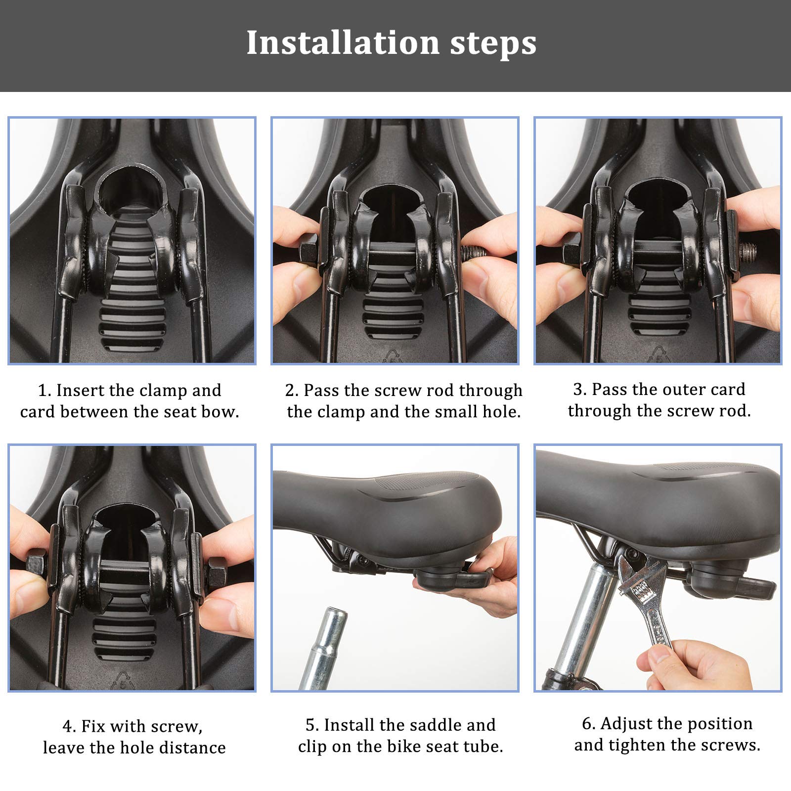 rockbros memory foam bike saddle seat for comfortable cycling
#Saddle seat color_black