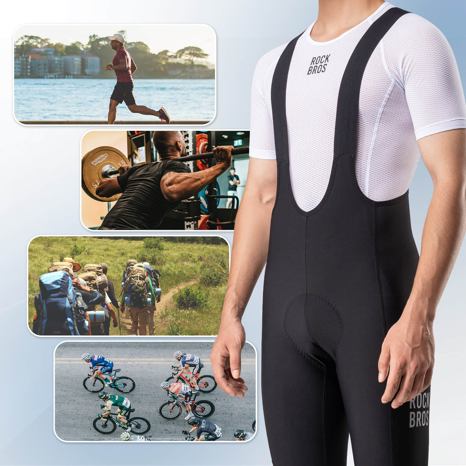 Men's Short Sleeve Base Layer Quick-Dry Training Top