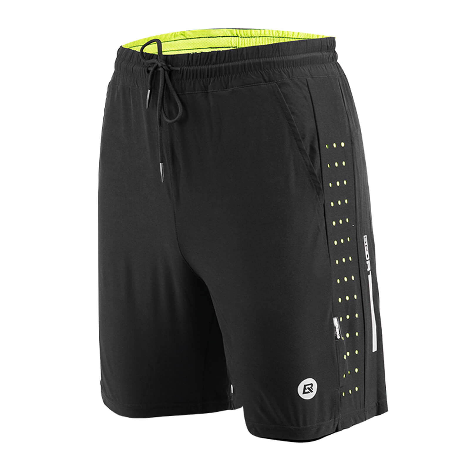 ROCKBROS Men's Anti-Chafe 2-in-1 Training Shorts for Gym and Running.