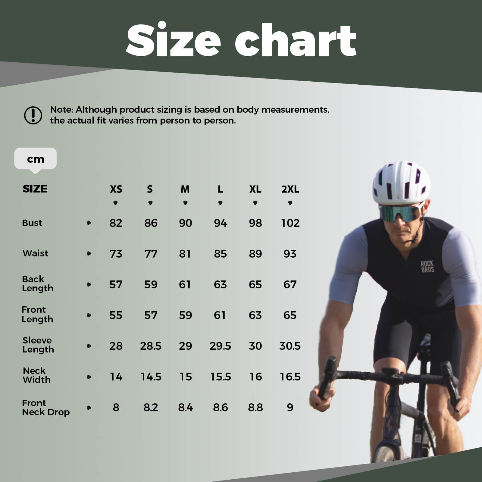 rockbros men’s lightweight breathable cycling jersey for summer rides.
#color_white