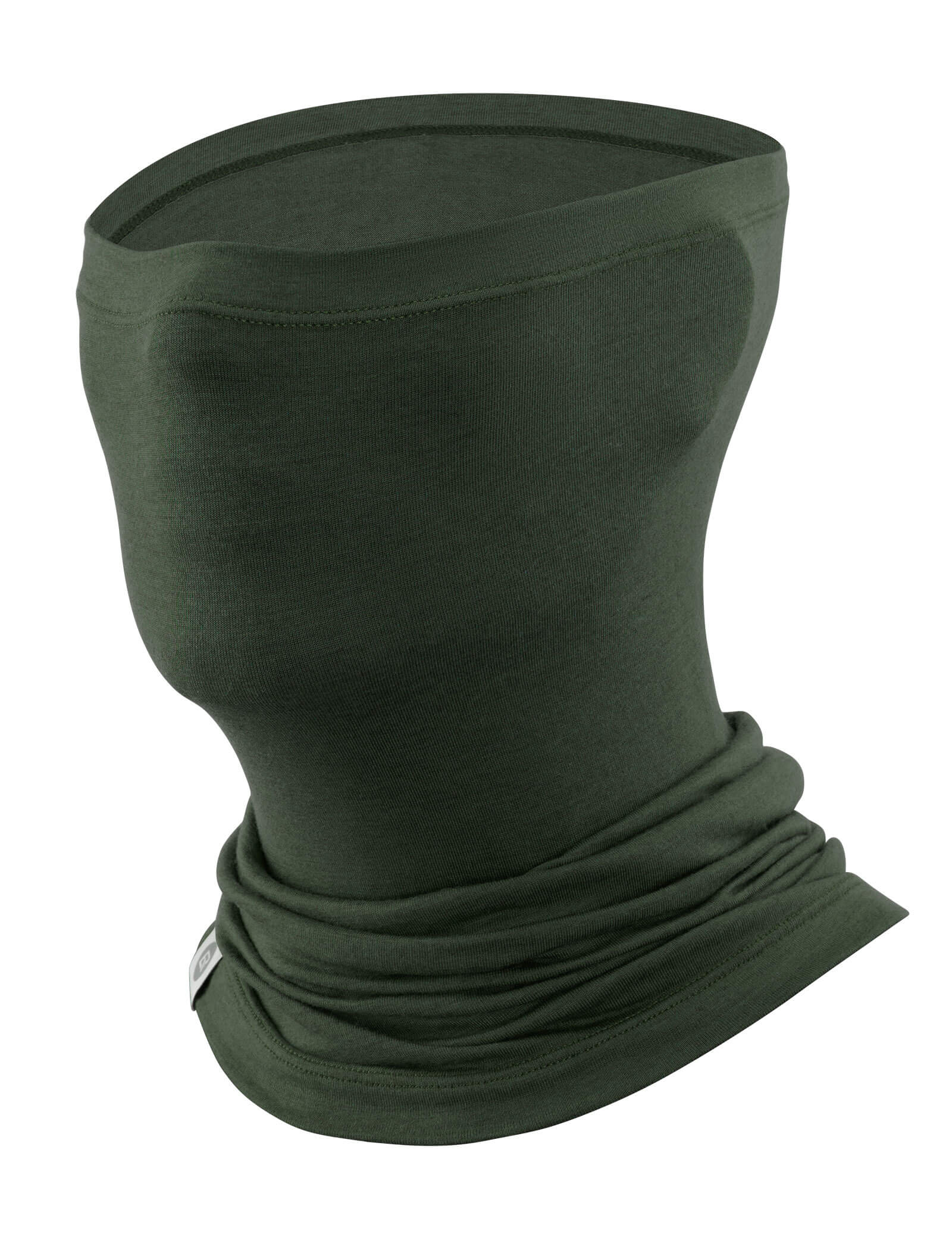 ROCKBROS Merino Wool Tencel Face Mask for Winter Outdoor Sports.
#color_deep green