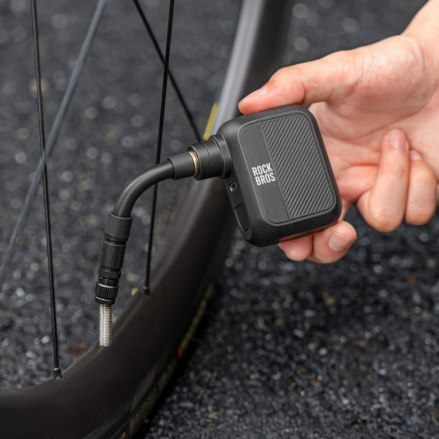 rockbros mini pump accessory kit for bikes