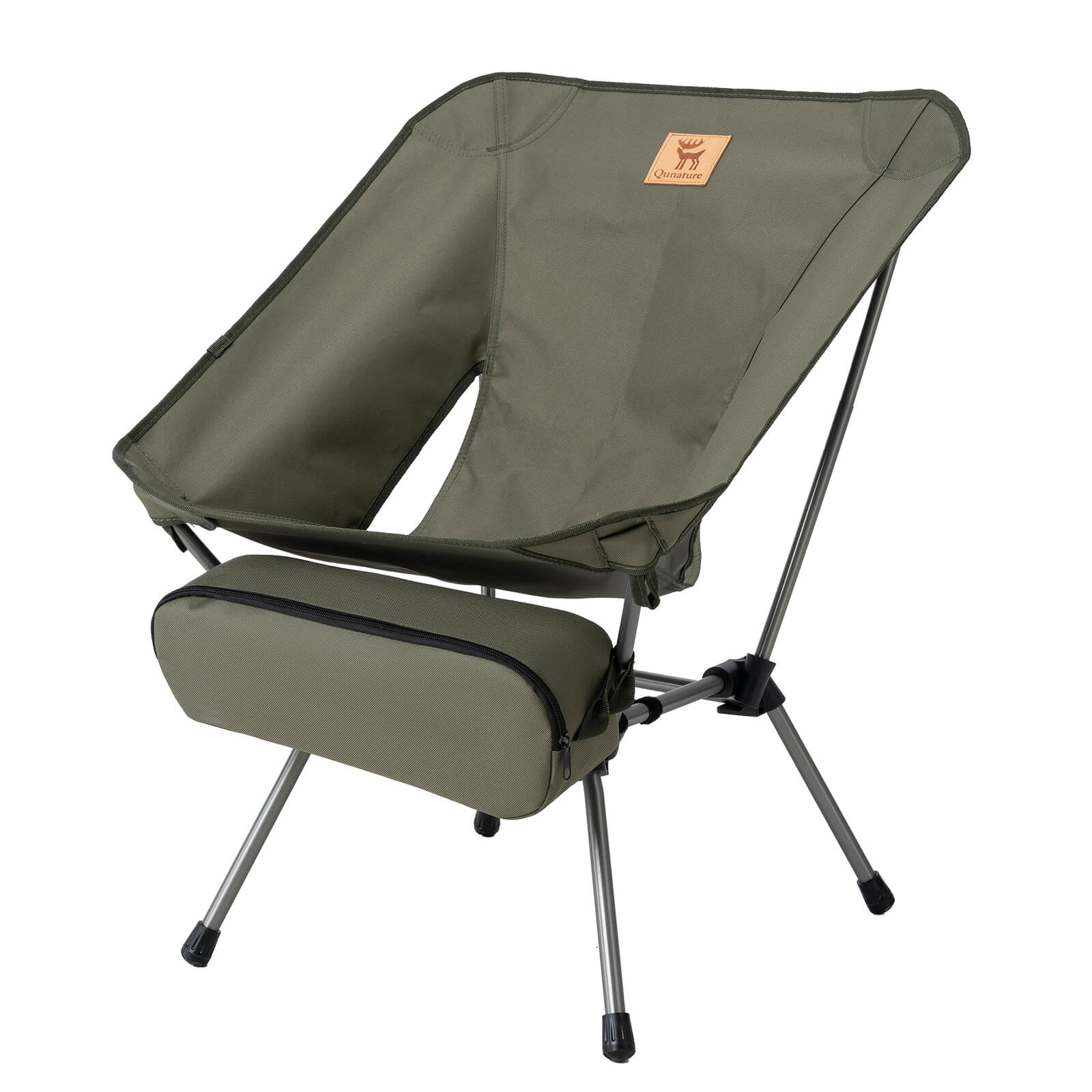rockbros lightweight and easy carry camping chair.
#color_army green