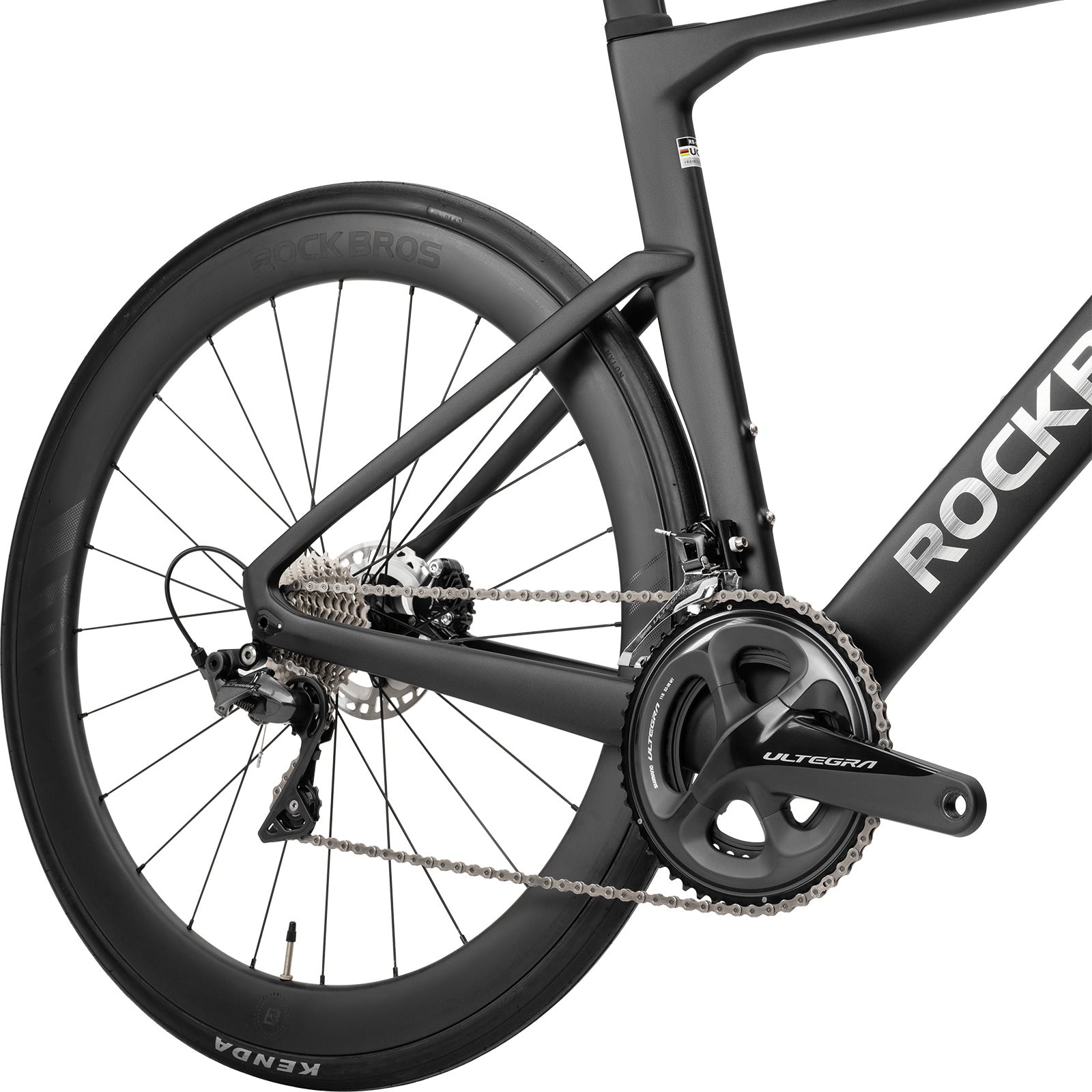 ROCKBROS PGZ-RH road bike with lightweight carbon frame for performance cycling.
#kits_Shimano R8020 kit