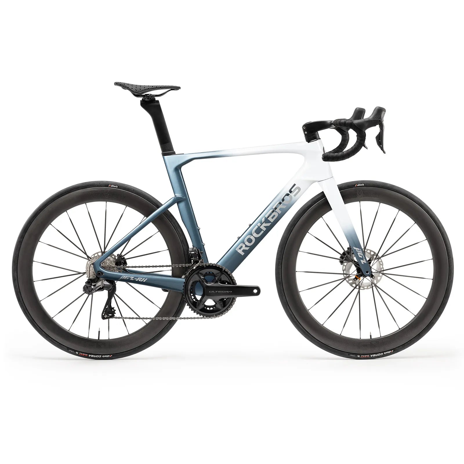 PGZ Carbon Fiber Road Bike Blue/Green