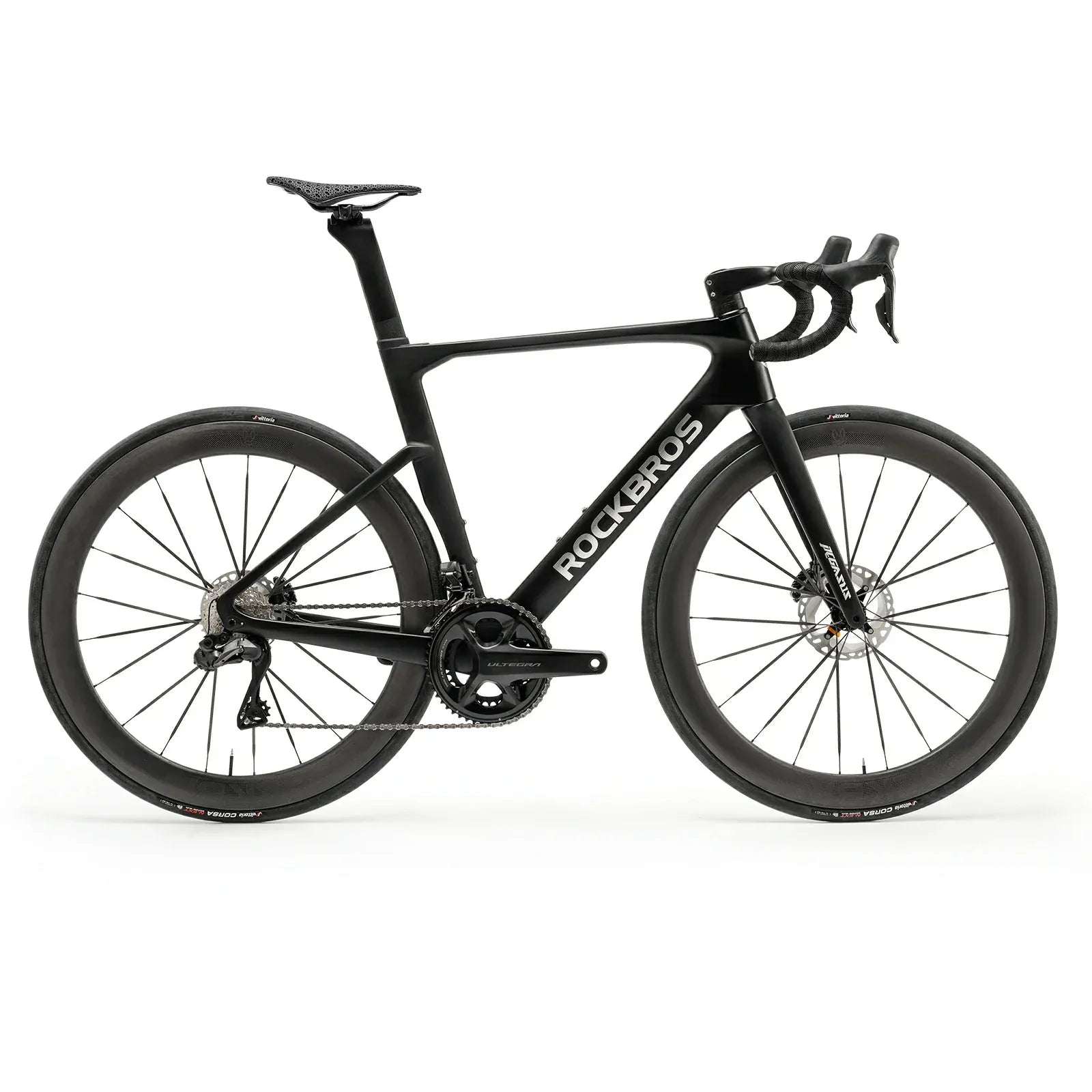 ROCKBROS PGZ-RH road bike with lightweight carbon frame for performance cycling.
#kits_Shimano R8170 kit