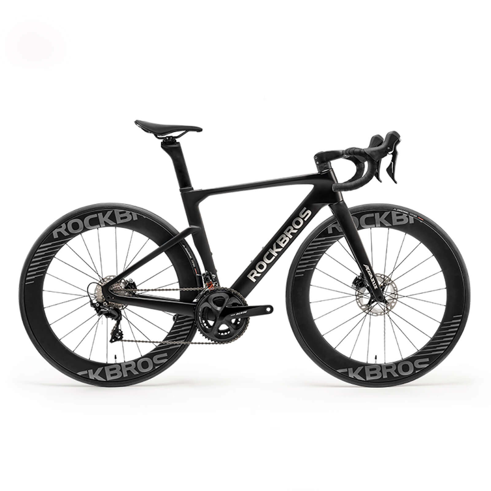 ROCKBROS PGZ-RH road bike with lightweight carbon frame for performance cycling.
#kits_Shimano R7120 kit