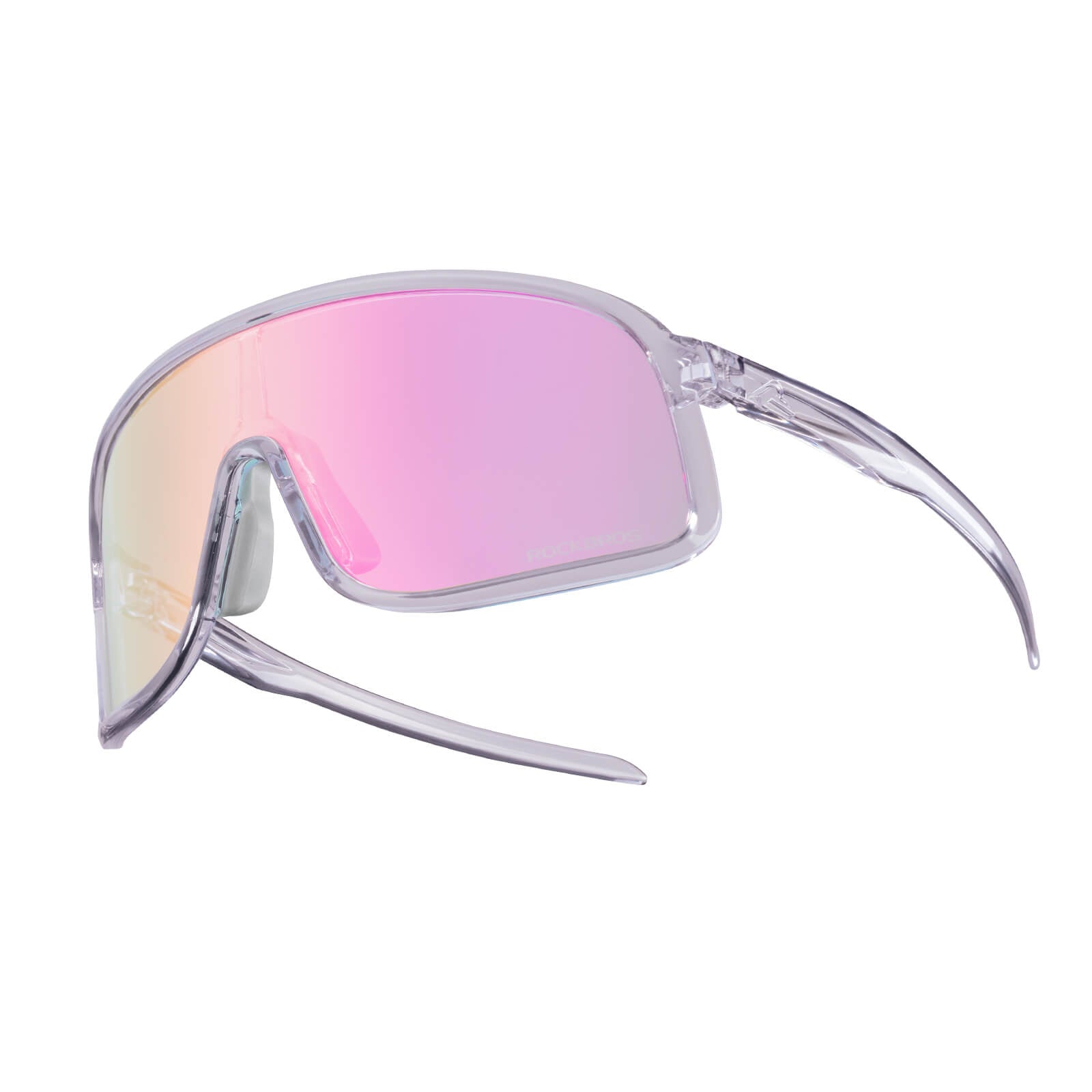 rockbros photochromic cycling sunglasses for outdoor riding
#color_plum pink