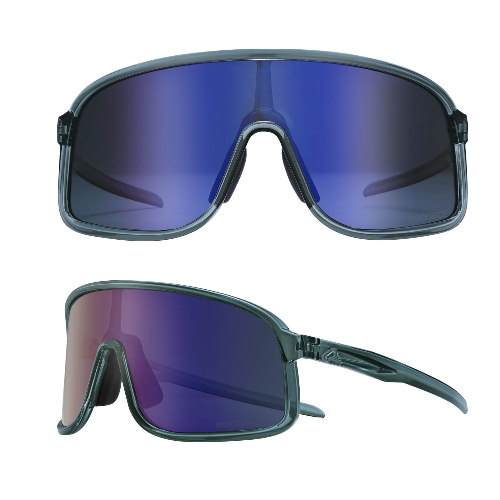 rockbros polarized sports cycling glasses outdoor riding
#color_grey