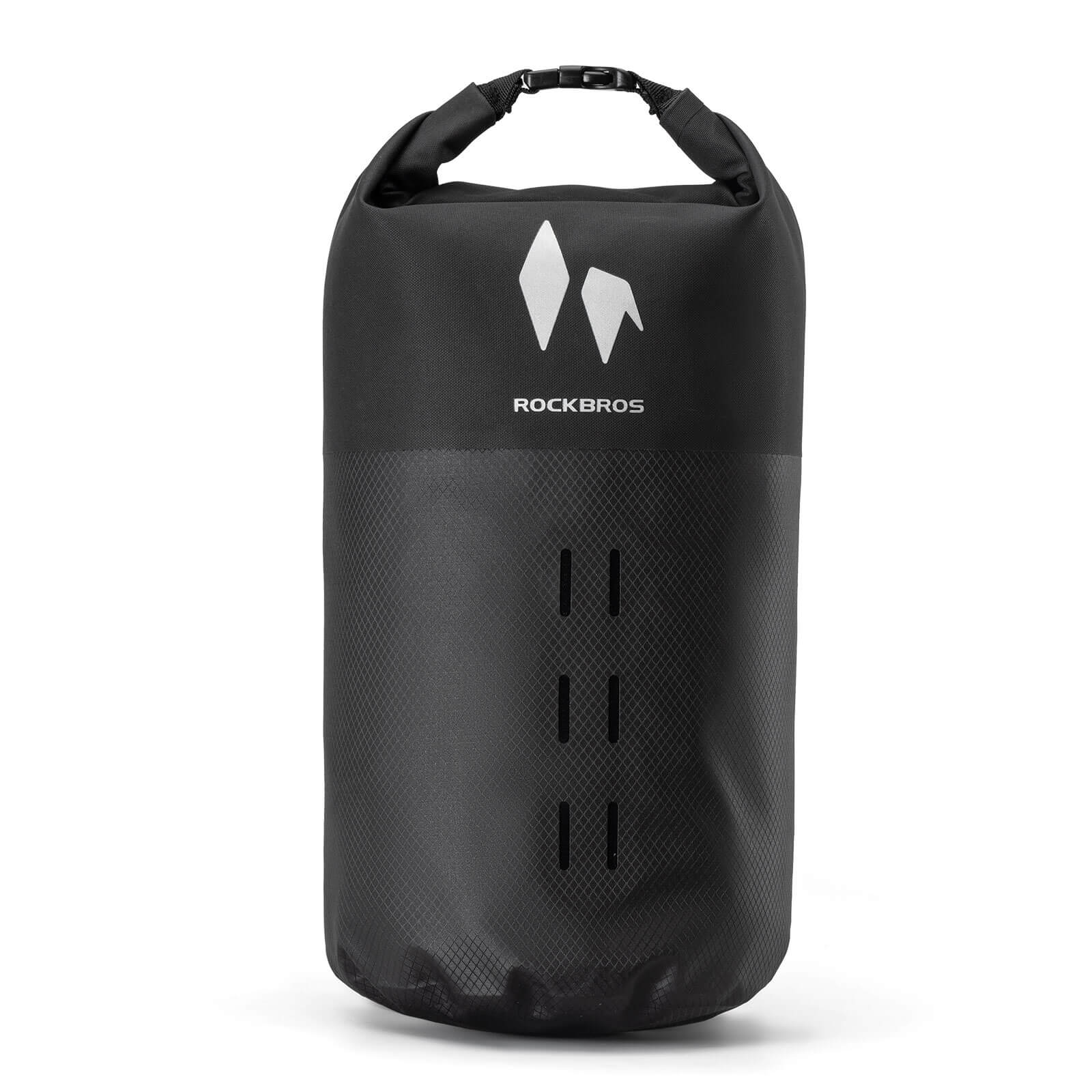 ROCKBROS RideMate 7L waterproof front fork bag for bikepacking.