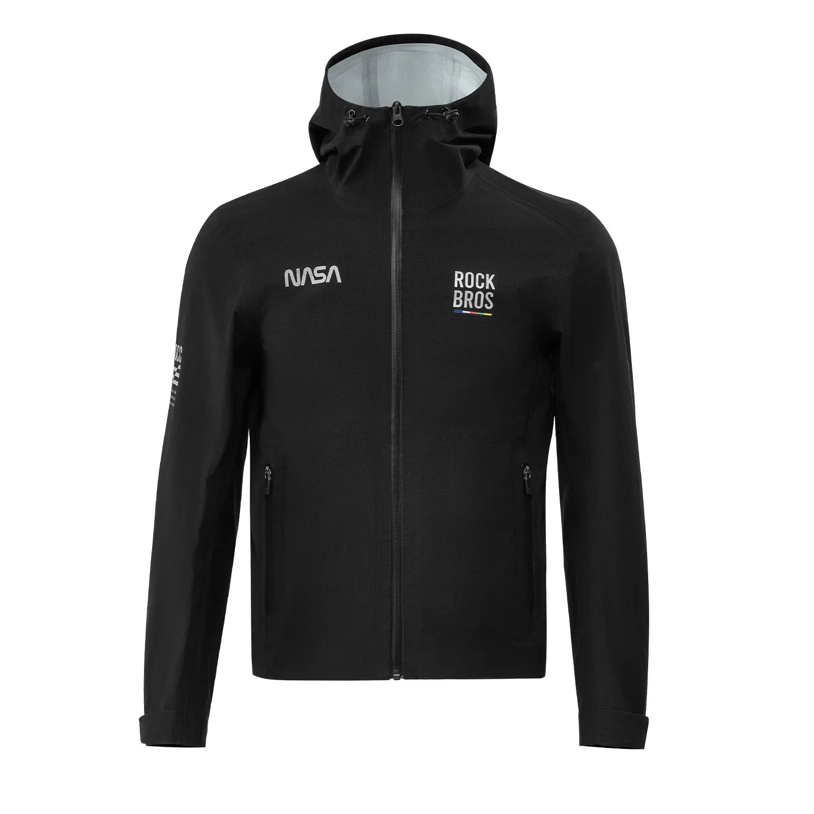 Rockbros All-Weather Windproof Hiking Jacket and Waterproof Rain Coat for Outdoor Activities.
#color_black