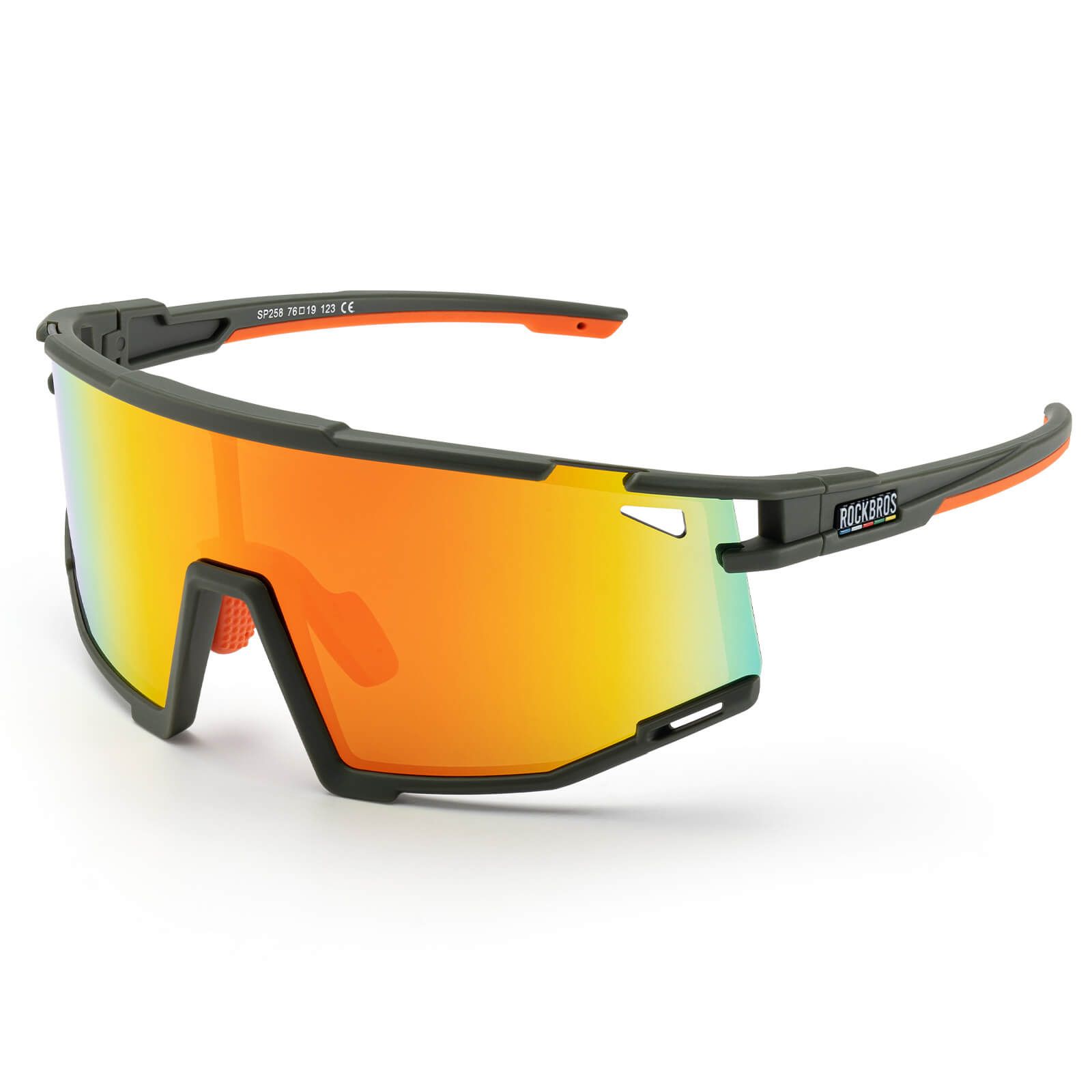 ROCKBROS Polarized UV400 Cycling Sunglasses for Road Bike and MTB.
#color_black
