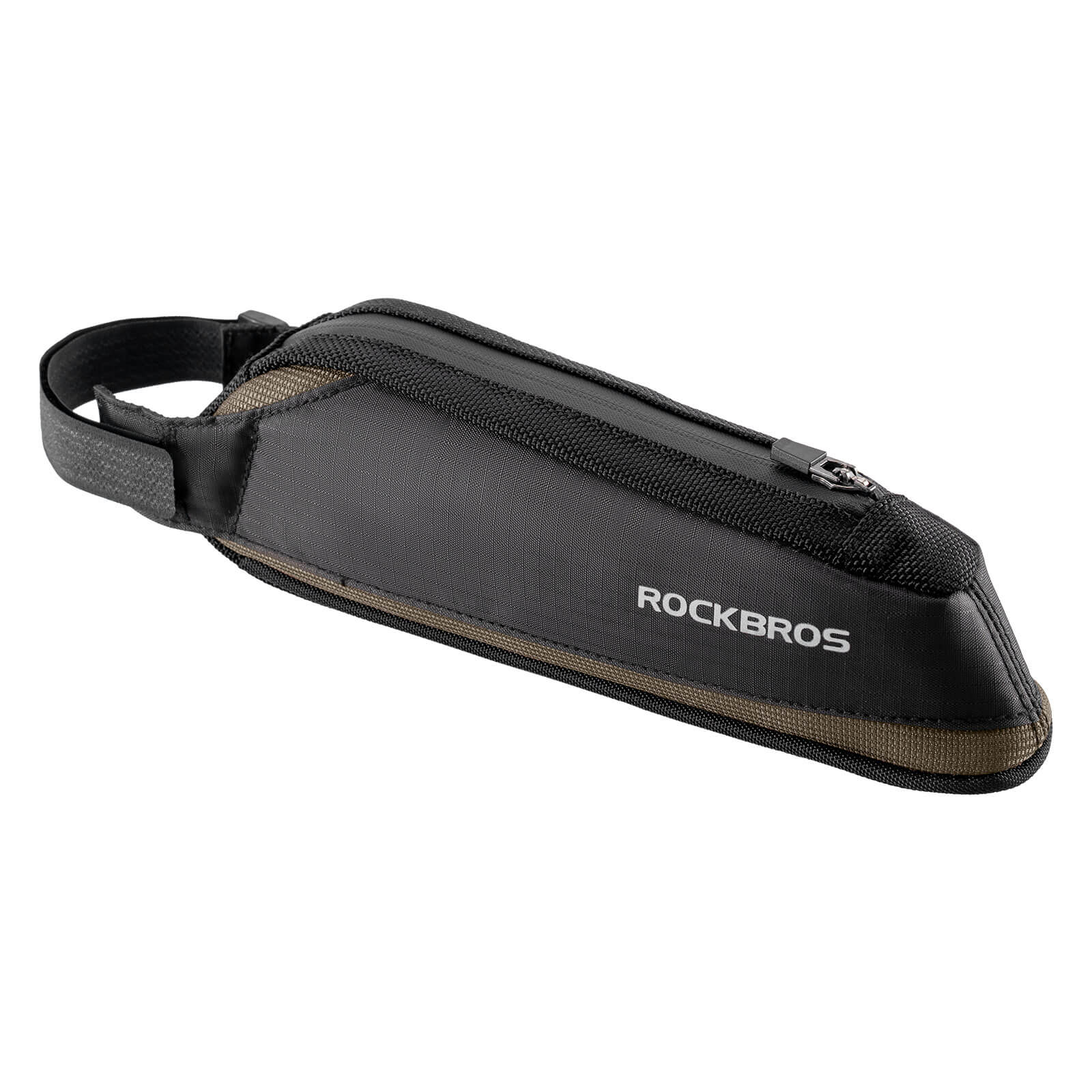 ROCKBROS durable nylon bike frame bag for road and commuter cycling.
#color_black