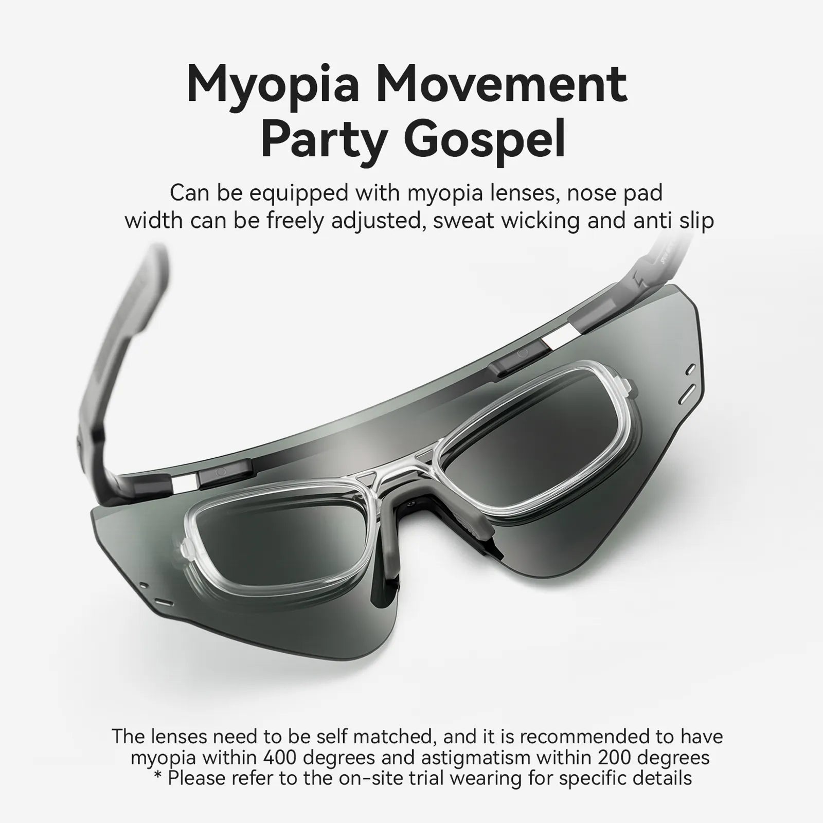 ROCKBROS SP414 Revo photochromic cycling sunglasses with UV400 protection, windproof sports eyewear for men and women.
#options_Neon Green (Photochromic)