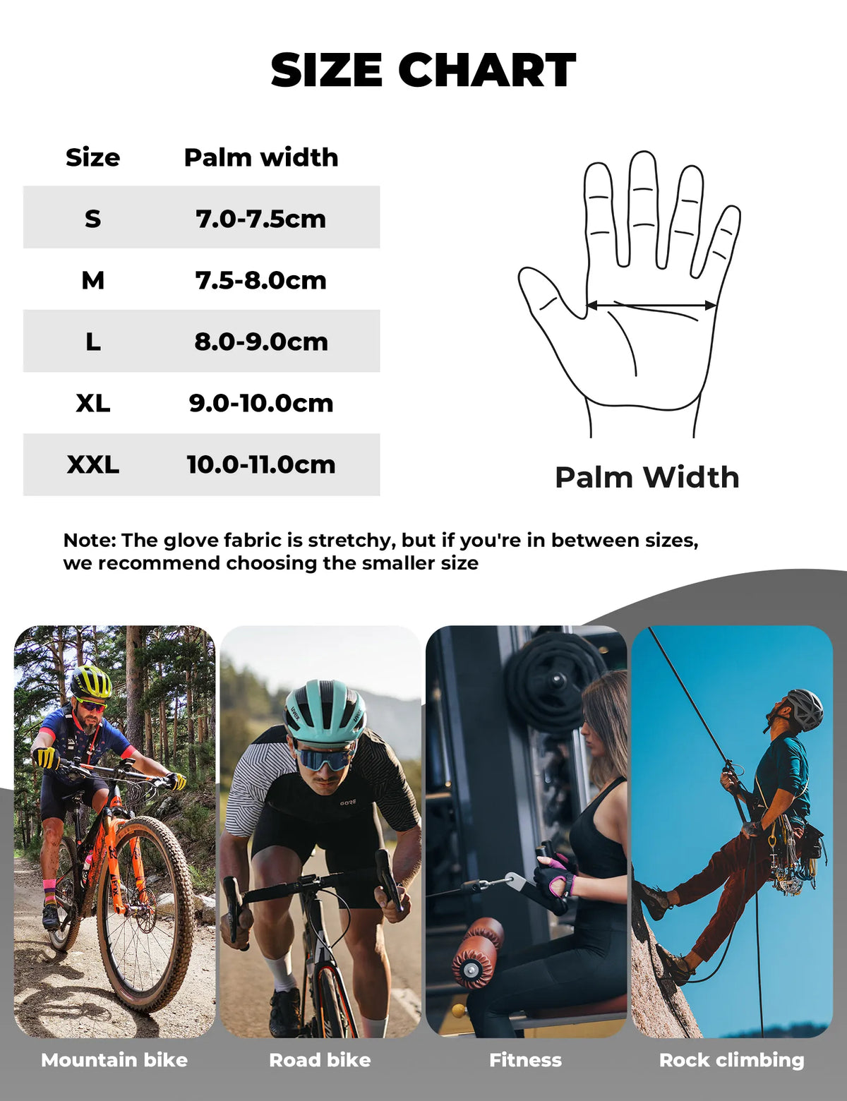 ROCKBROS full-finger cycling gloves with SBR shock absorption.
#colour_grey