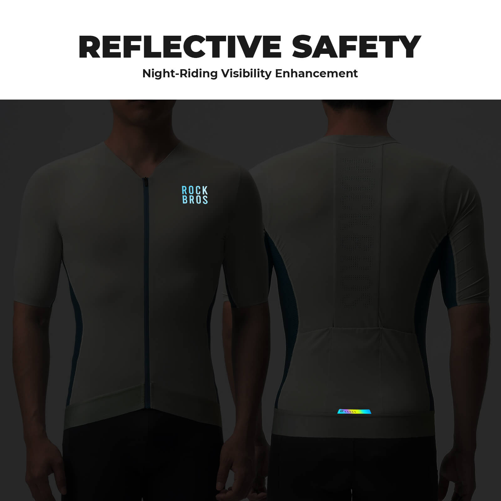 rockbros lightweight breathable bike jersey for road cycling.
#color_orange