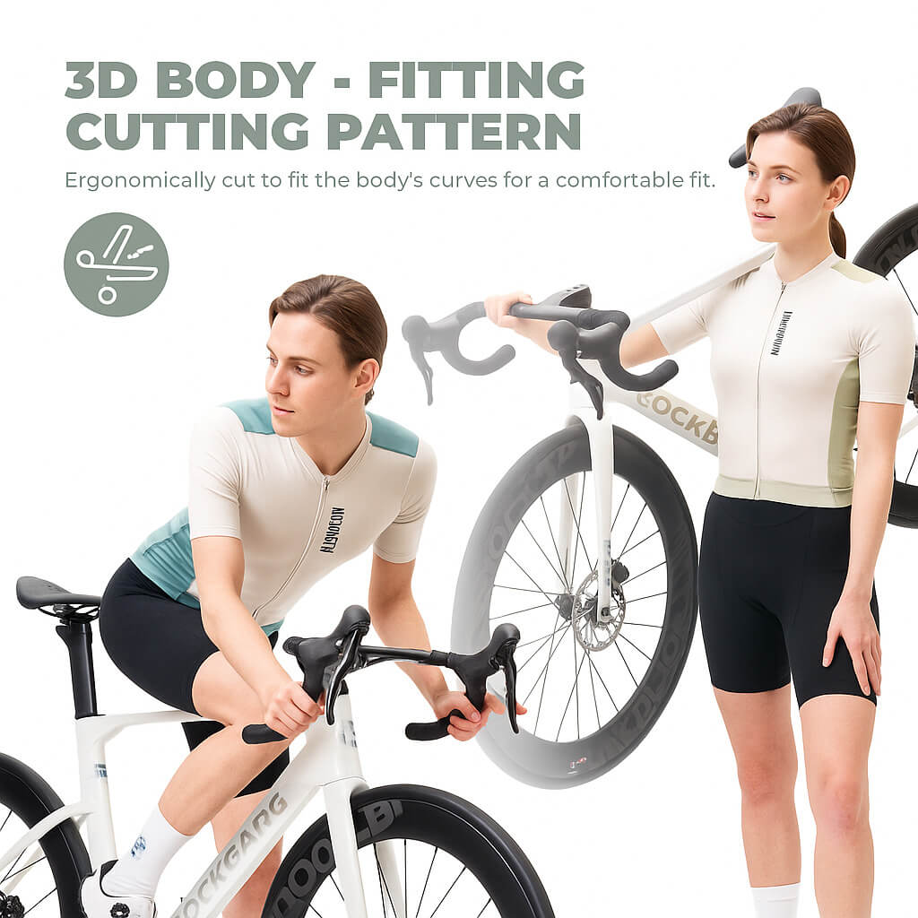 rockbros women’s summer breathable bike jersey for road and MTB rides.
#color_sky blue