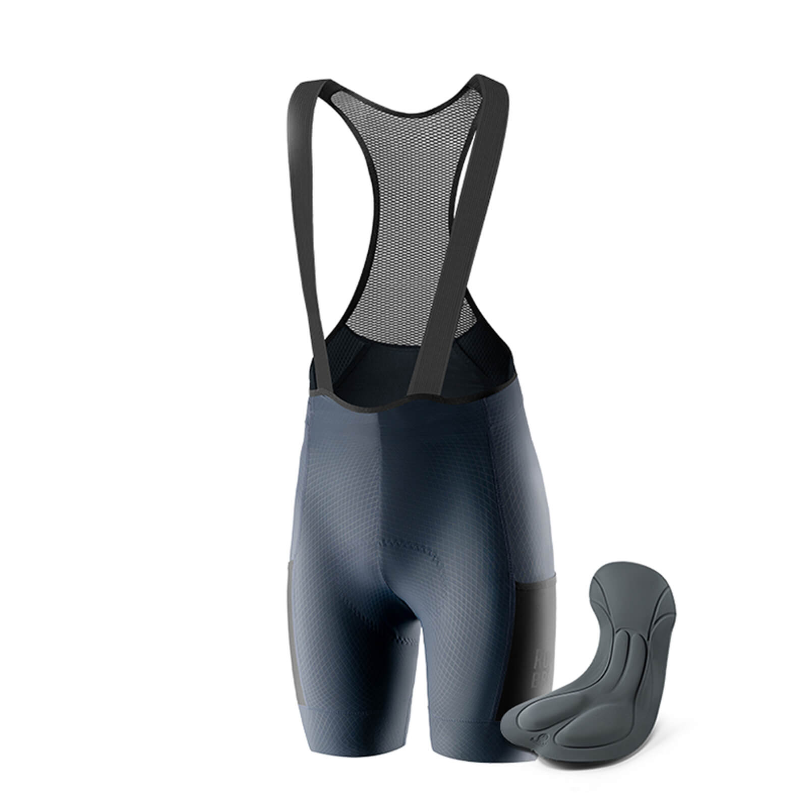 ROCKBROS Men's 3D Padded Cycling Shorts with Side Pockets and Breathable Diamond Mesh Padding
#color_blue