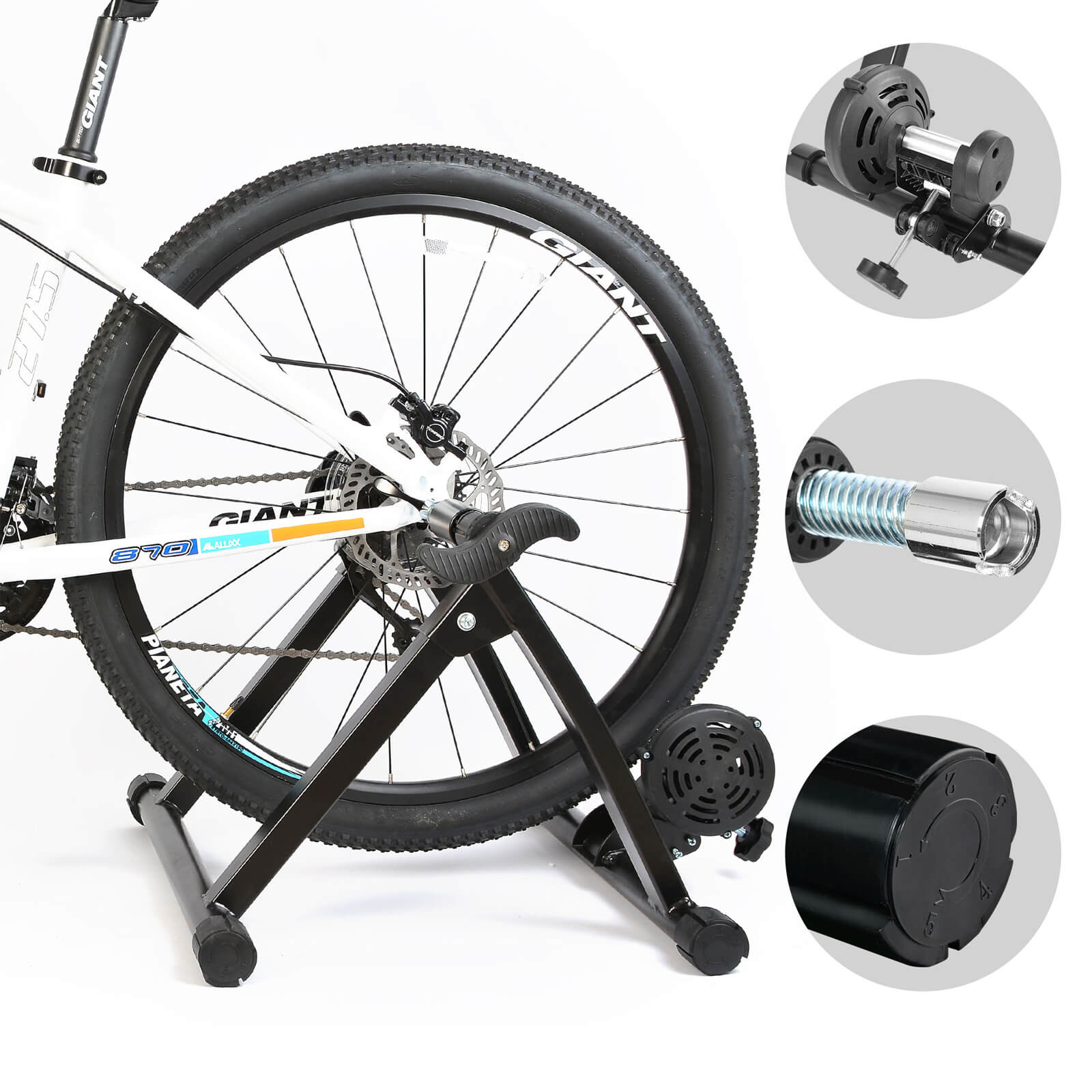 ROCKBROS 707314 indoor cycling trainer for home workouts.
#option_Trainer