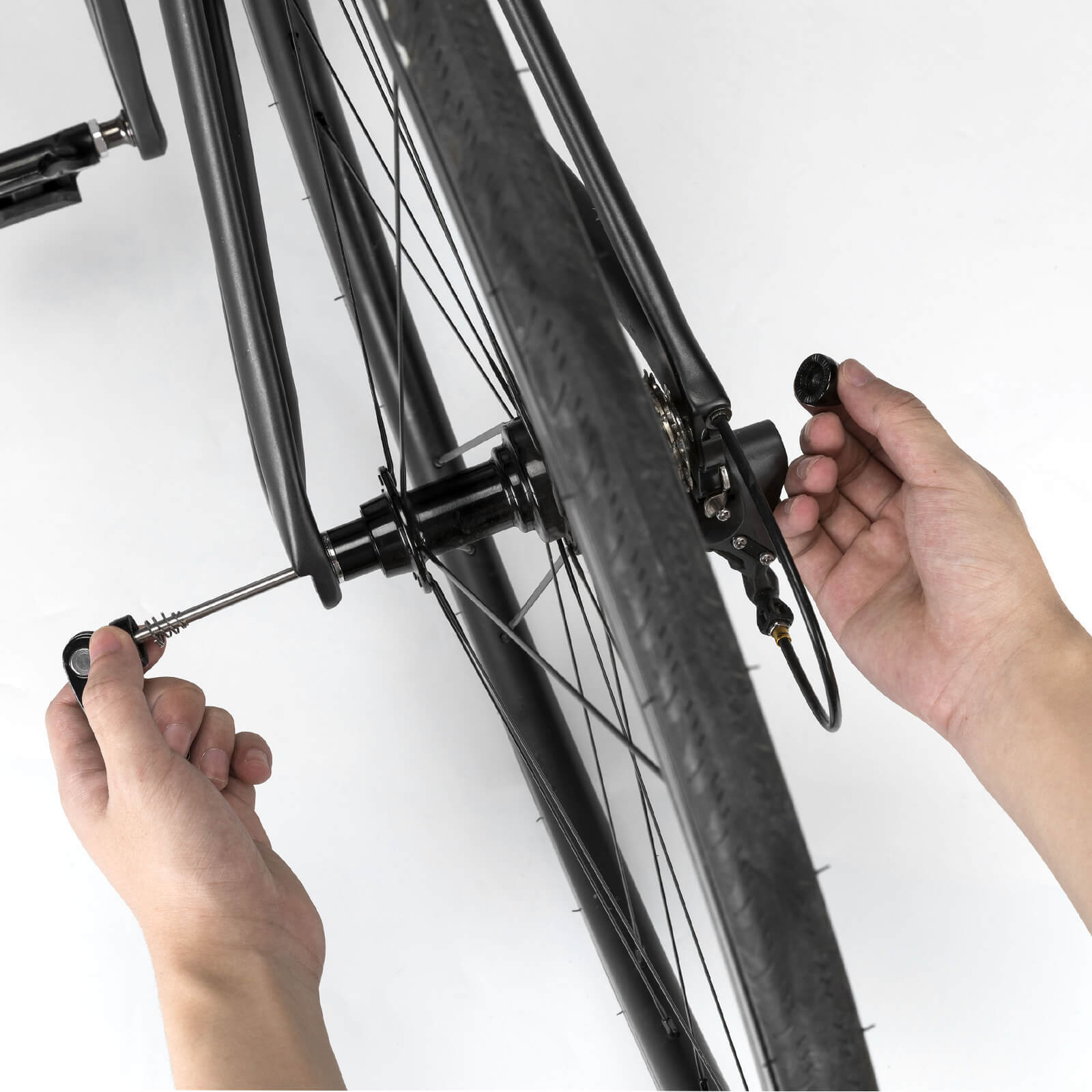 ROCKBROS trainer quick release skewer for indoor bike trainers.
#option_Trainer Quick Release