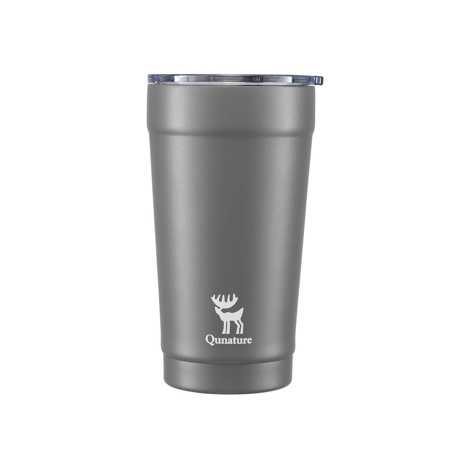 rockbros keepfresh stainless coffee cup for daily commute.
#color_grey