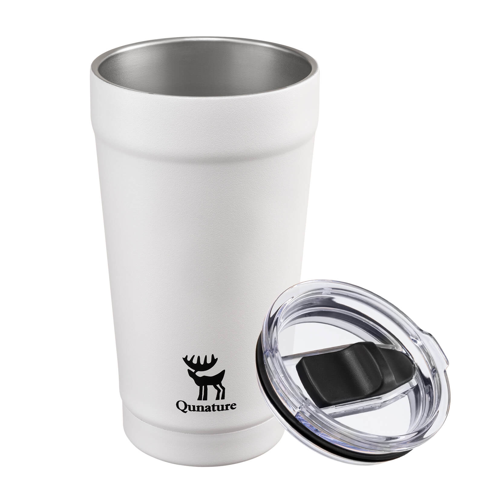 rockbros keepfresh stainless coffee cup for daily commute.
#color_white