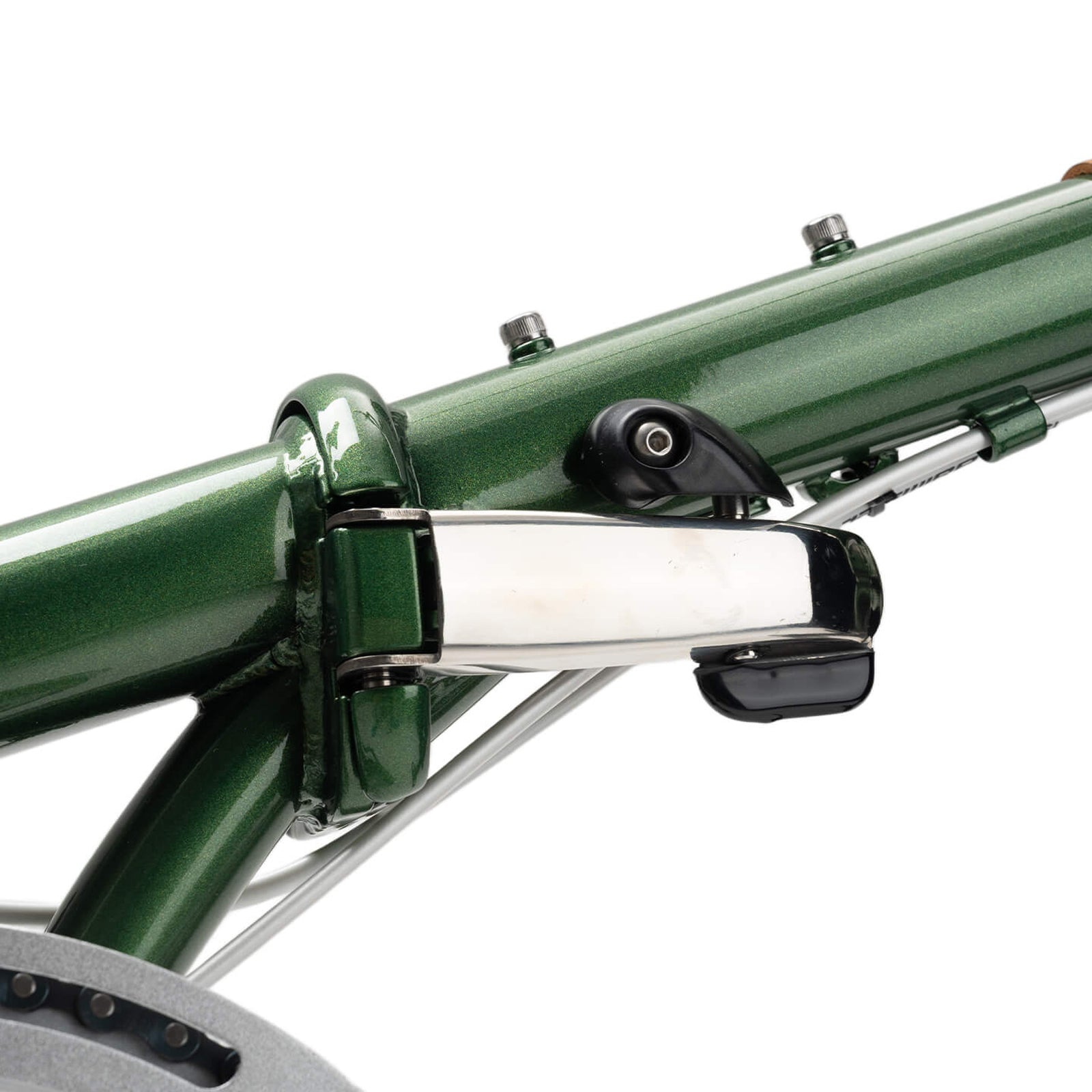 rockbros Folded view of the VDS 20-inch folding bicycle for easy storage.
#color_green