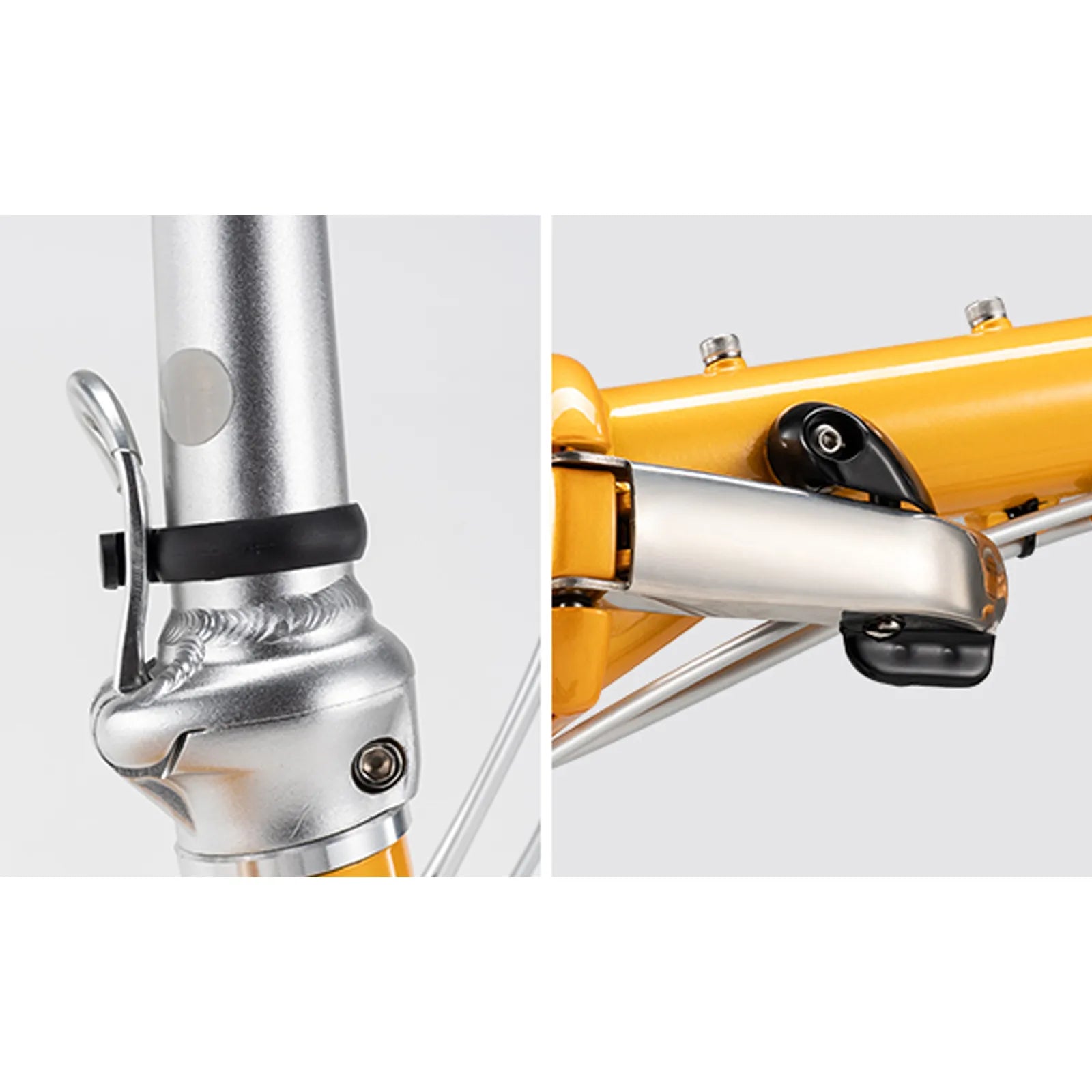 ROCKBROS VDS compact folding bike folded for easy storage