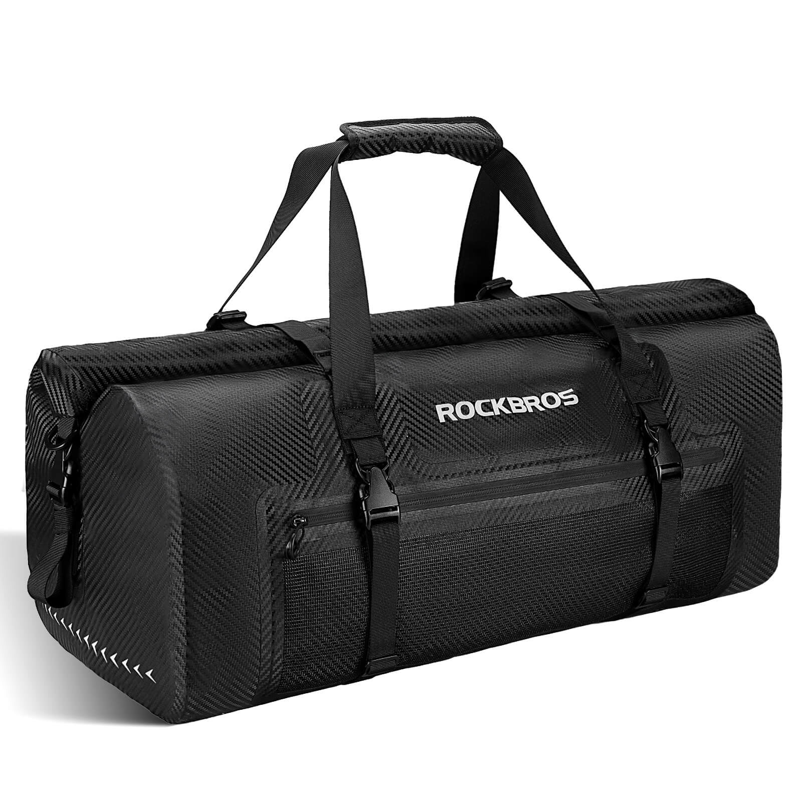 ROCKBROS waterproof motorcycle tail bag for rear seat storage.
#size_60L 73*32*52cm