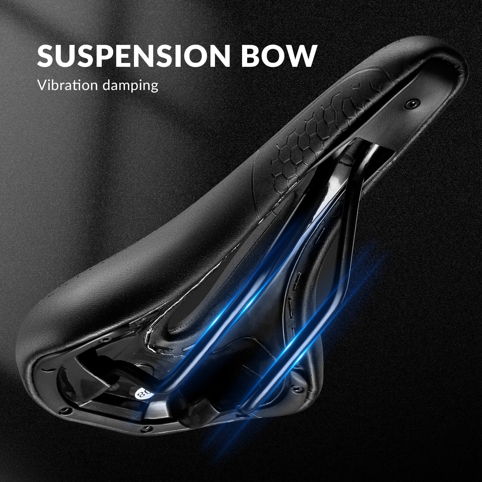 ROCKBROS waterproof hollow bike saddle for mountain biking comfort.
#size_small