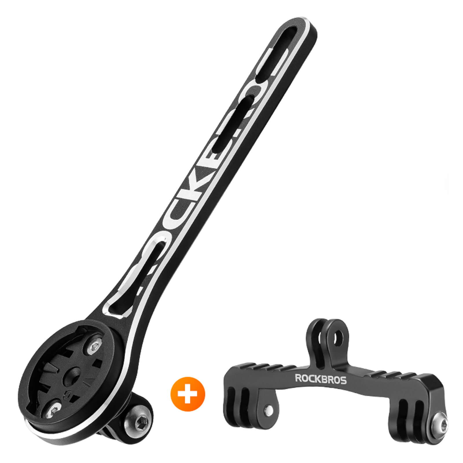 rockbros one-piece handlebar extension mount for bikes.
#option_black bracket+Extension Bracket