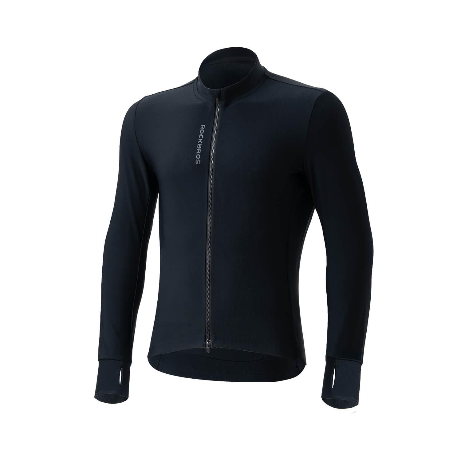 ROCKBROS Thermal Windproof Cycling Jersey for Winter Road Biking,